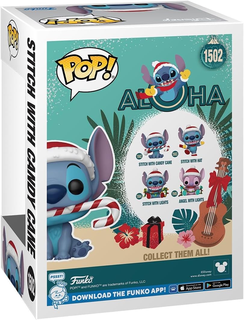 Funko Pop! Disney: Stitch Holiday - Stitch with CC Vinyl Figure 3