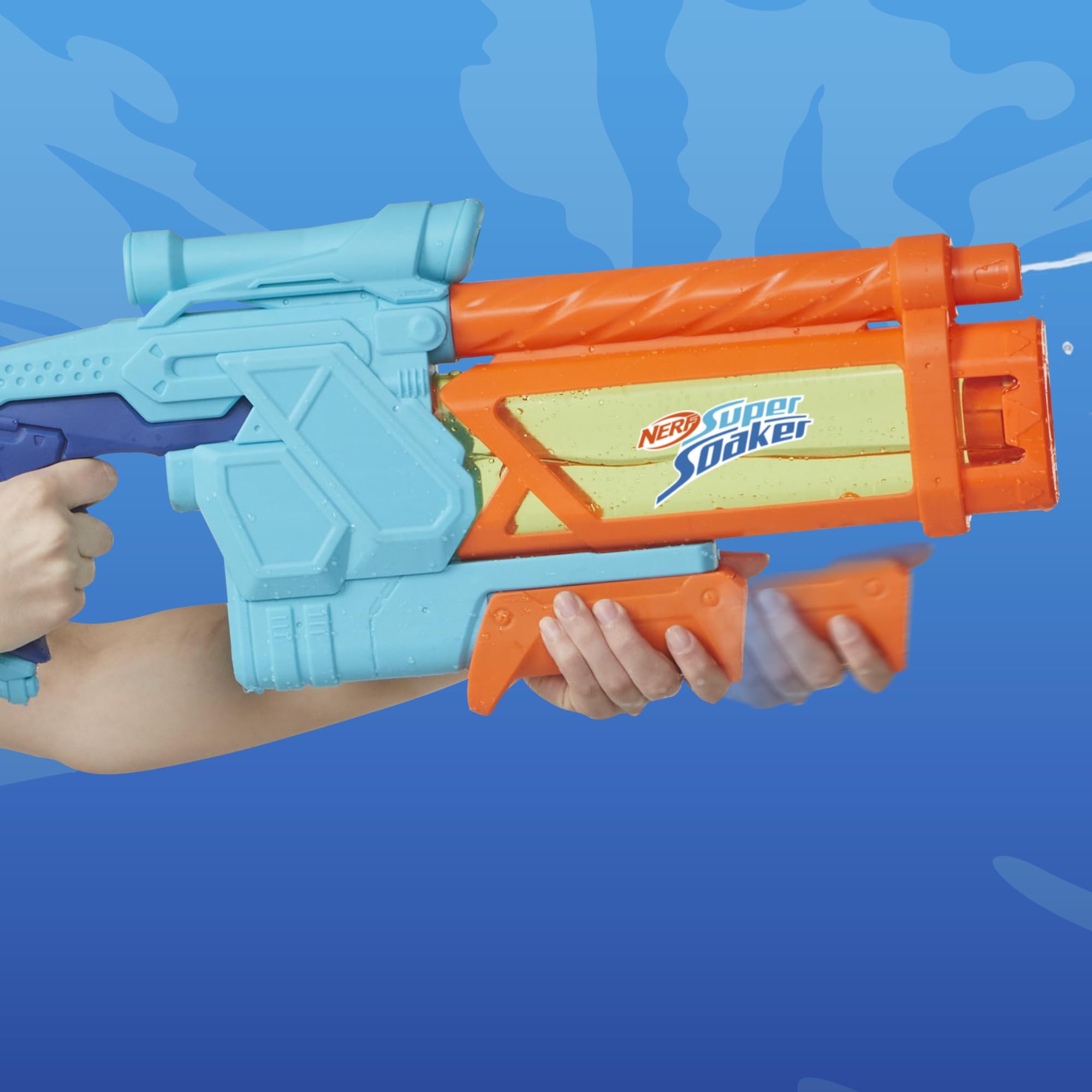 Nerf Super Soaker Mega Dunk-Fill Water Blaster - 1 Liter Tank | Ages 6+ | Plastic 6