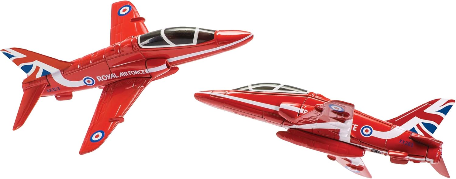 Corgi CS90687 Red Arrows Synchro Pair Die-Cast Model Aircraft Twin Pack - Red 2
