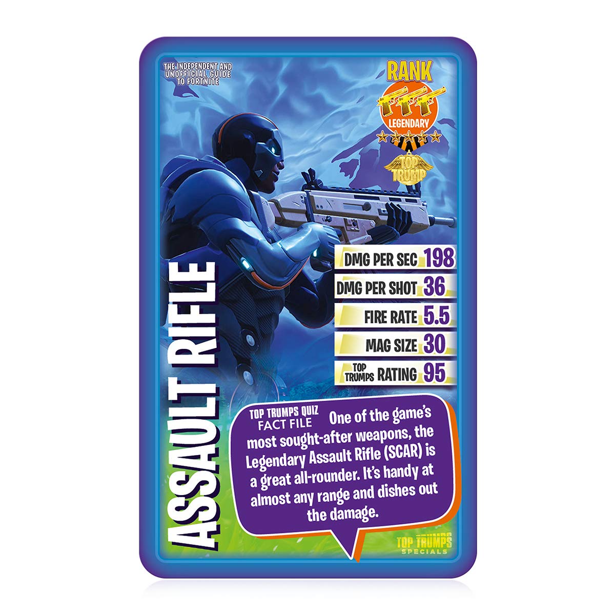 Top Trumps Unofficial Guide To Fortnite Specials Card Game | Multicolor | 33 Cards