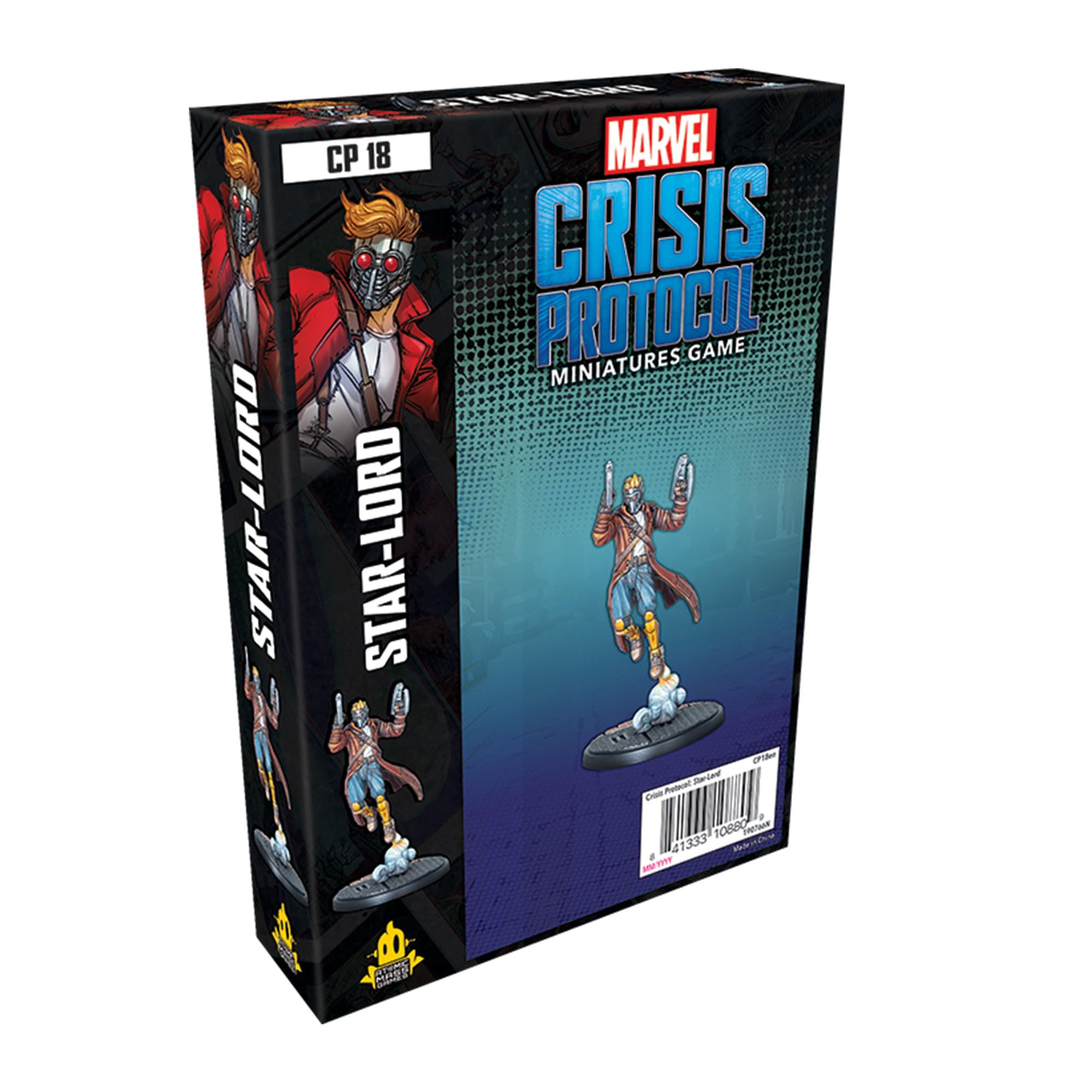 Atomic Mass Games Marvel Crisis Protocol: Star-Lord Character Pack 1