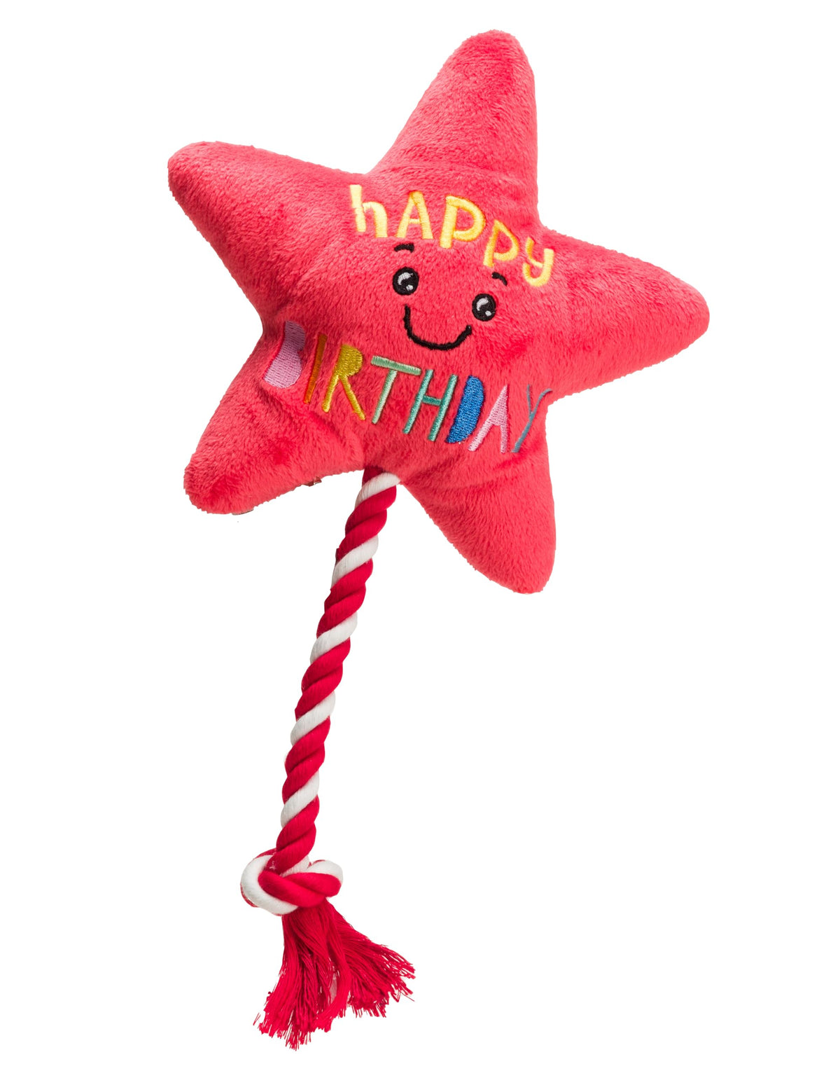 House of Paws Star Balloon Rope Dog Toy - Squeak, 33 x 19 x 5 cm