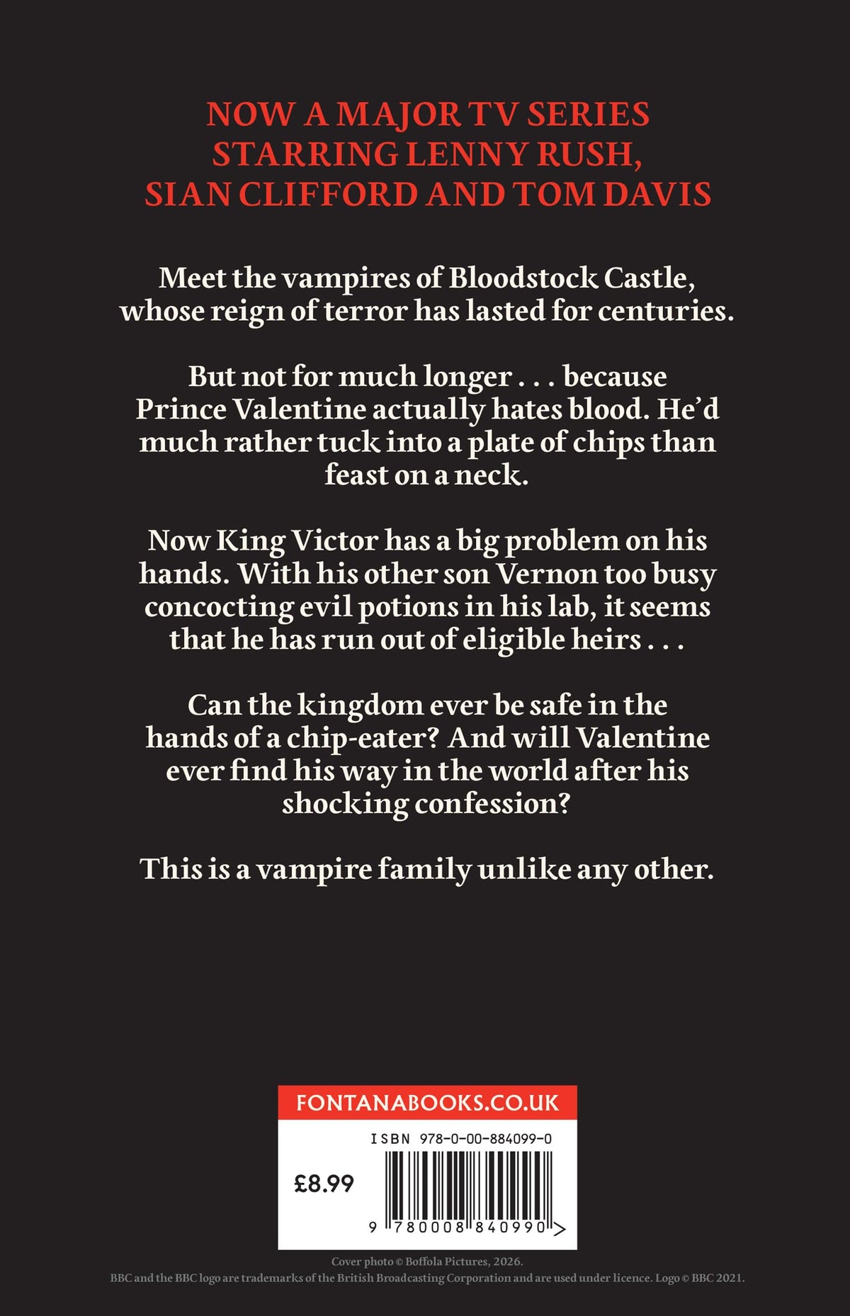 Fontana The Reluctant Vampire - Paperback, 7–12 Years
