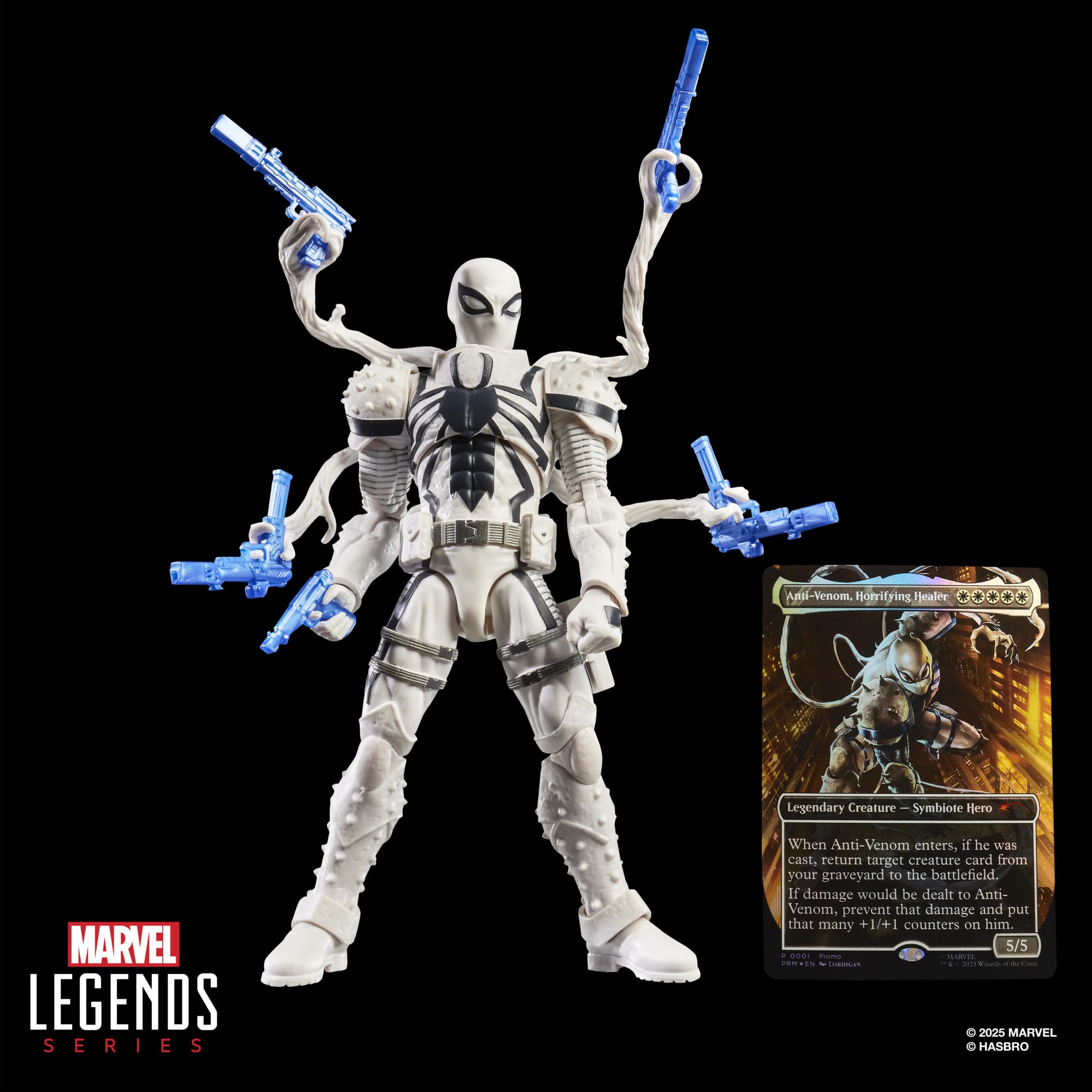 Marvel Legends Series Agent Anti-Venom Action Figure - 15 cm Scale | 14 Accessories | Hasbro 4