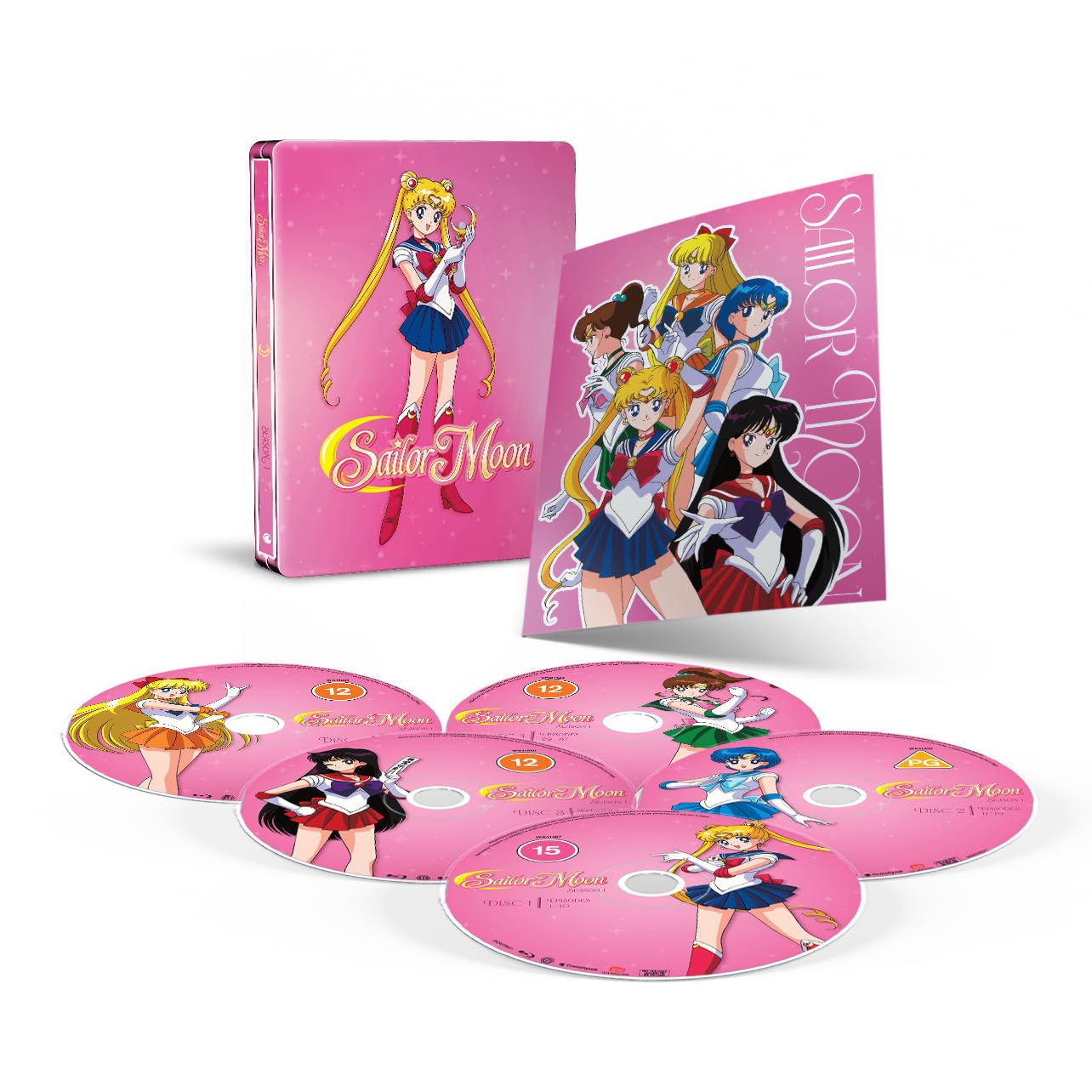 Sailor Moon Season 1 Limited Edition SteelBook [Blu-ray] 2