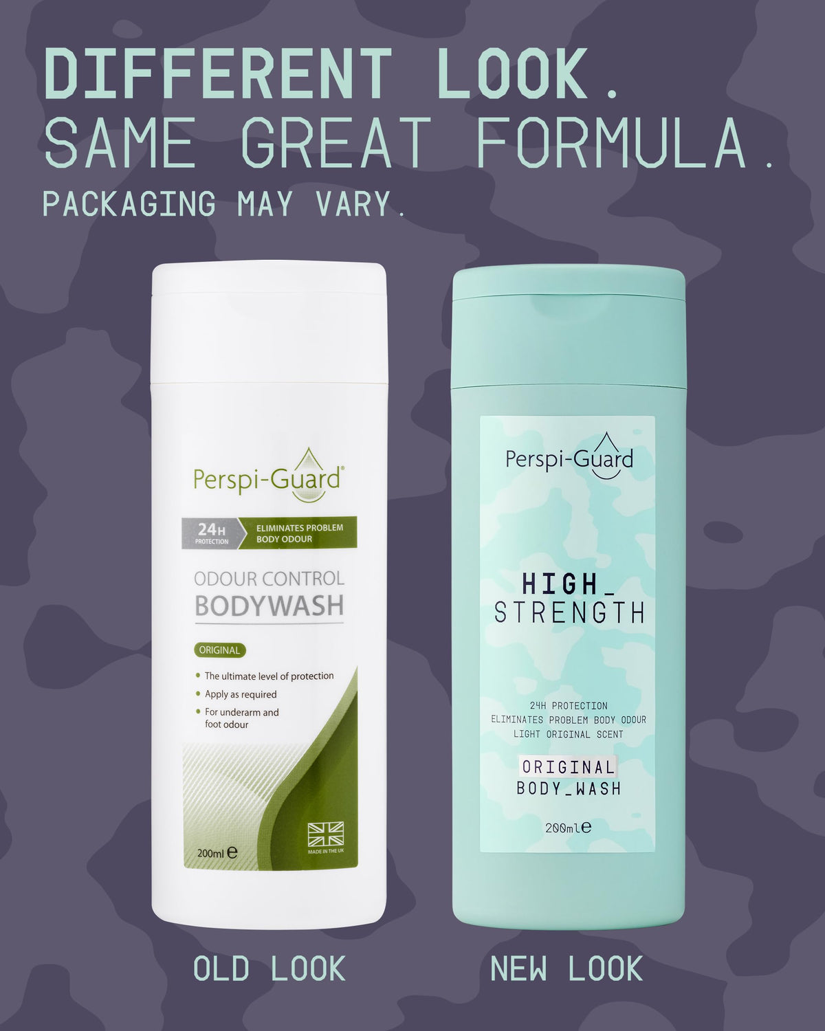 Perspi-Guard Neroli Scented Odour Control Antibacterial Body Wash - 200ml | Triclosan Formula | Unisex Adult