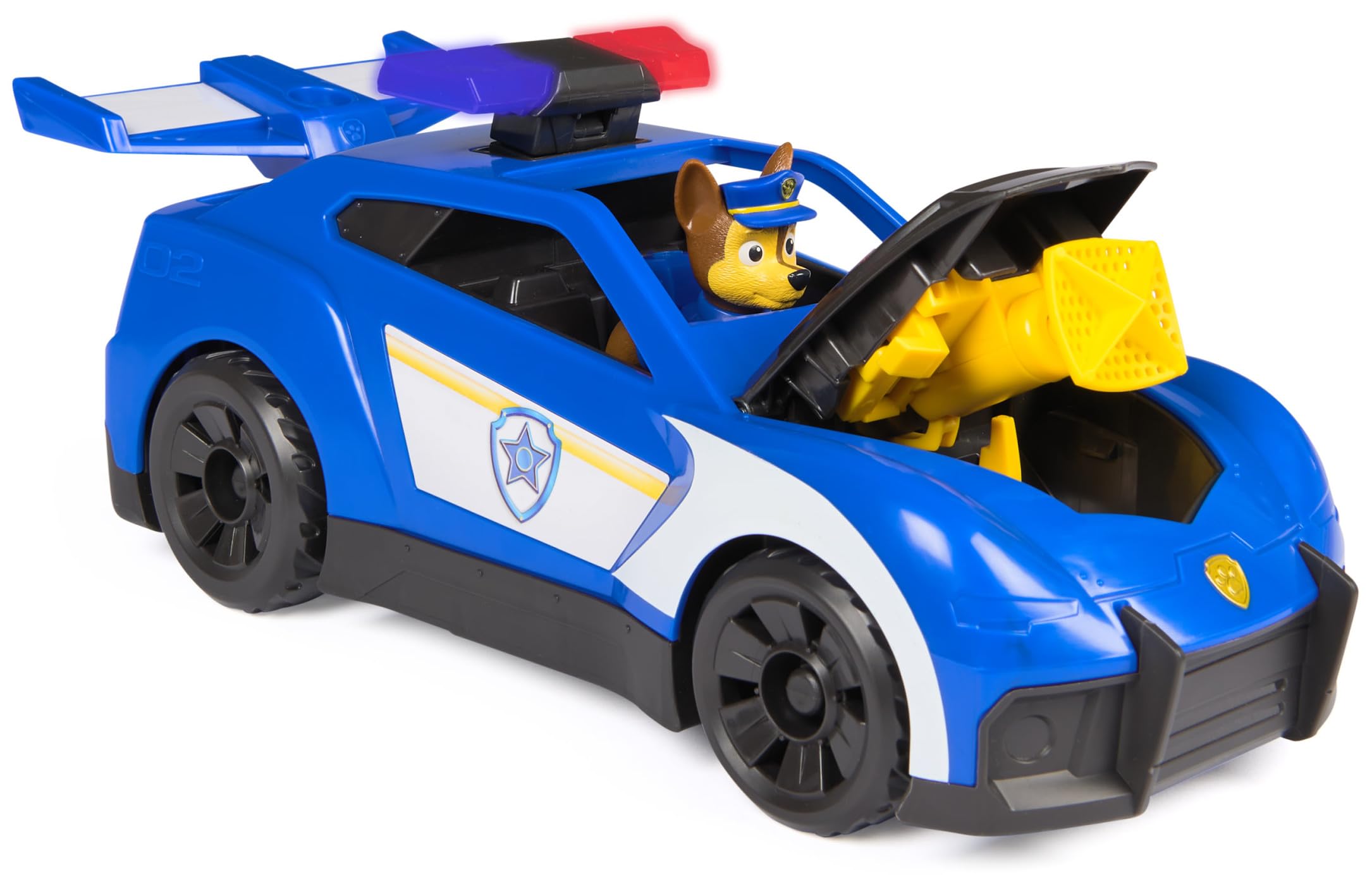 Paw Patrol Search & Rescue Chase Launch “N’ Rescue Cruiser with Figure | 27.9 cm | Ages 3-9 5