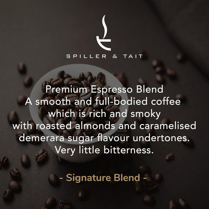 Spiller & Tait Signature Blend - Award-Winning Whole Bean Coffee 1kg