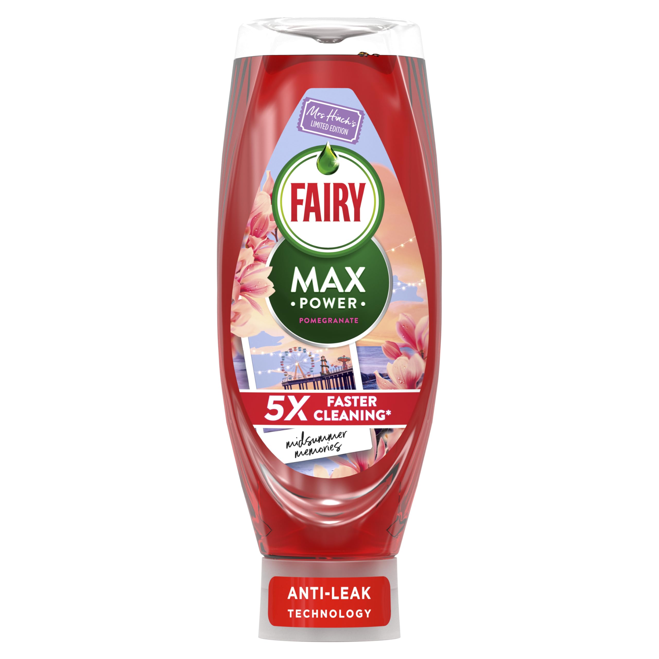 Fairy Max Power Mrs Hinch's Midsummer Memories Washing-Up Liquid | 730 ml | Concentrated