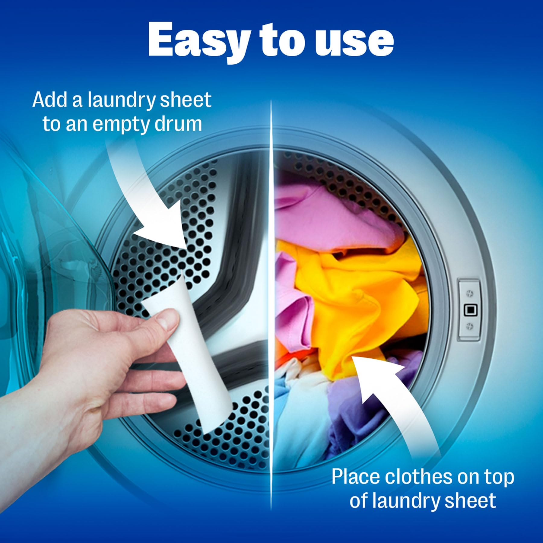 OceanSaver Eco Laundry Detergent Sheets - Non-Bio, 60 Count, Ocean Mist Scent 3