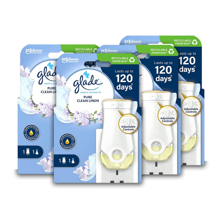 Glade Plug in Air Freshener Holder and Refill, Electric Scented Oil Room Air Freshener