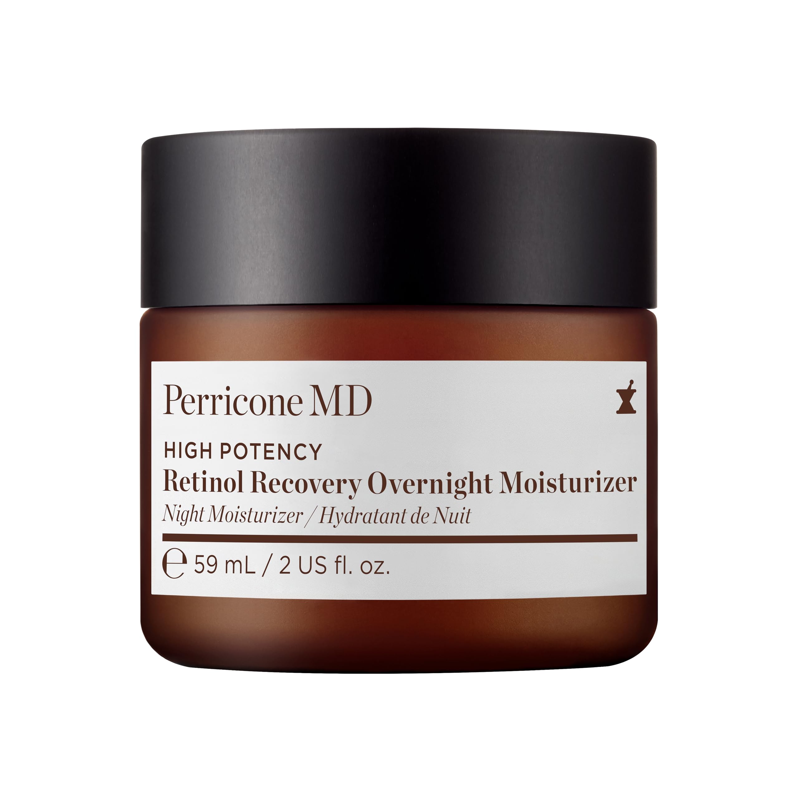 Perricone MD High Potency Retinol Recovery Overnight Moisturizer Cream 59 ml for Unisex Adult