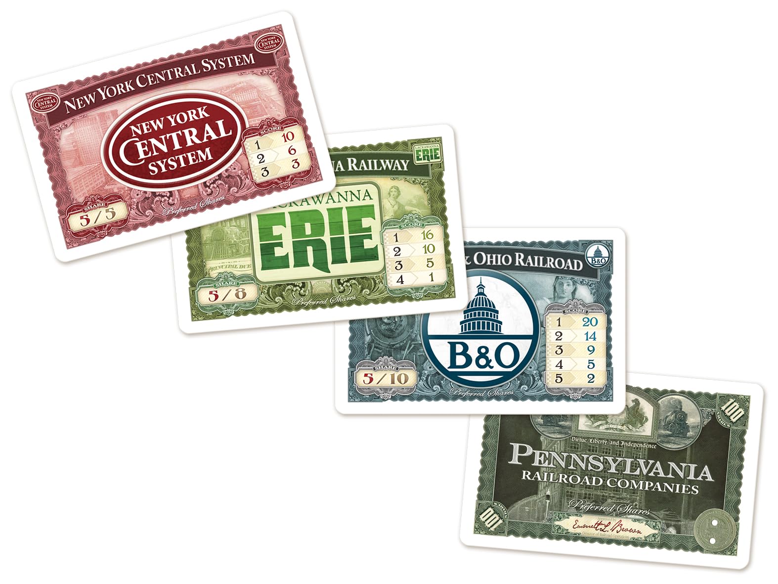 Days of Wonder Ticket to Ride United Kingdom & Pennsylvania Expansion 9