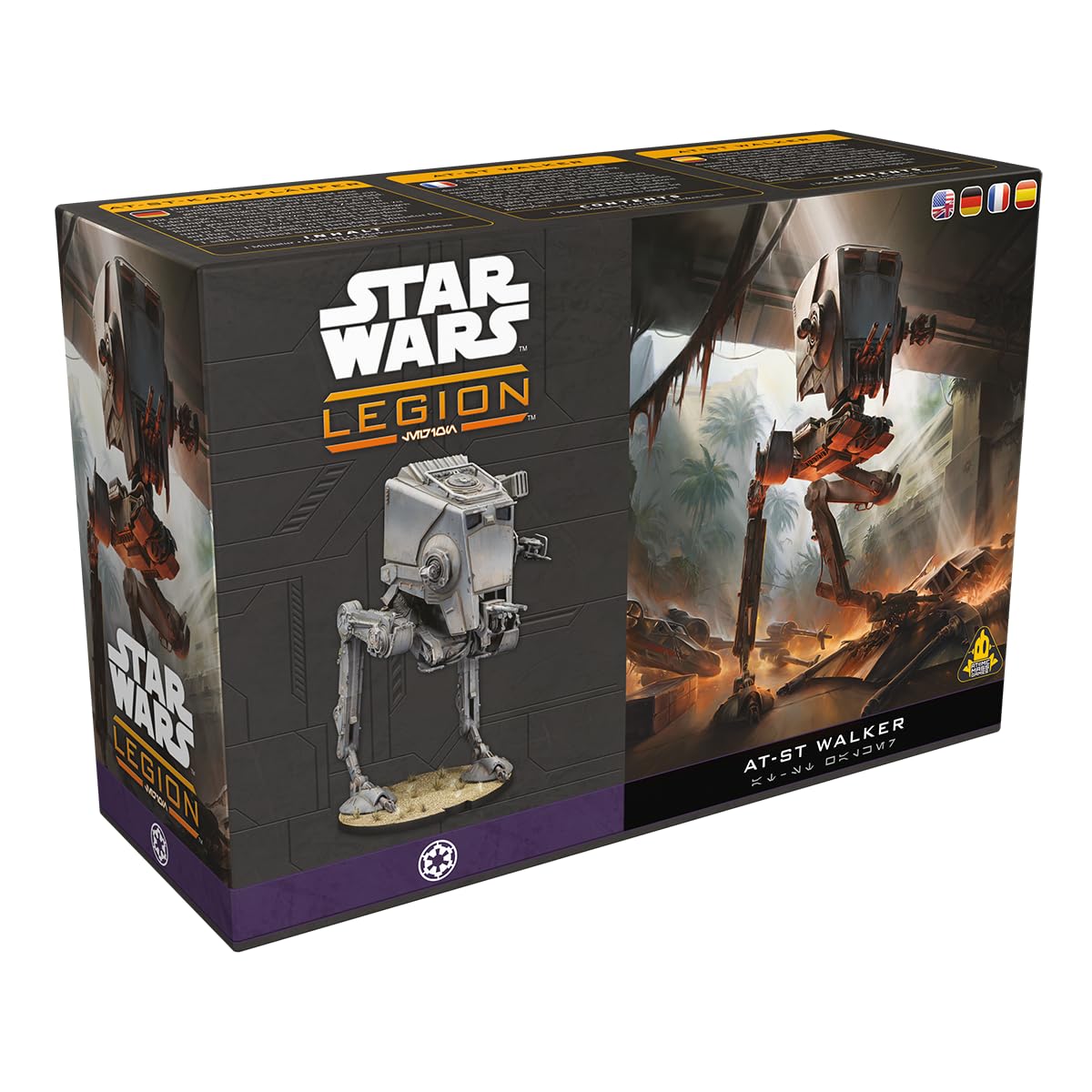 Asmodee Star Wars: Legion AT-ST Miniatures Game | Ages 14+ | 2 Players