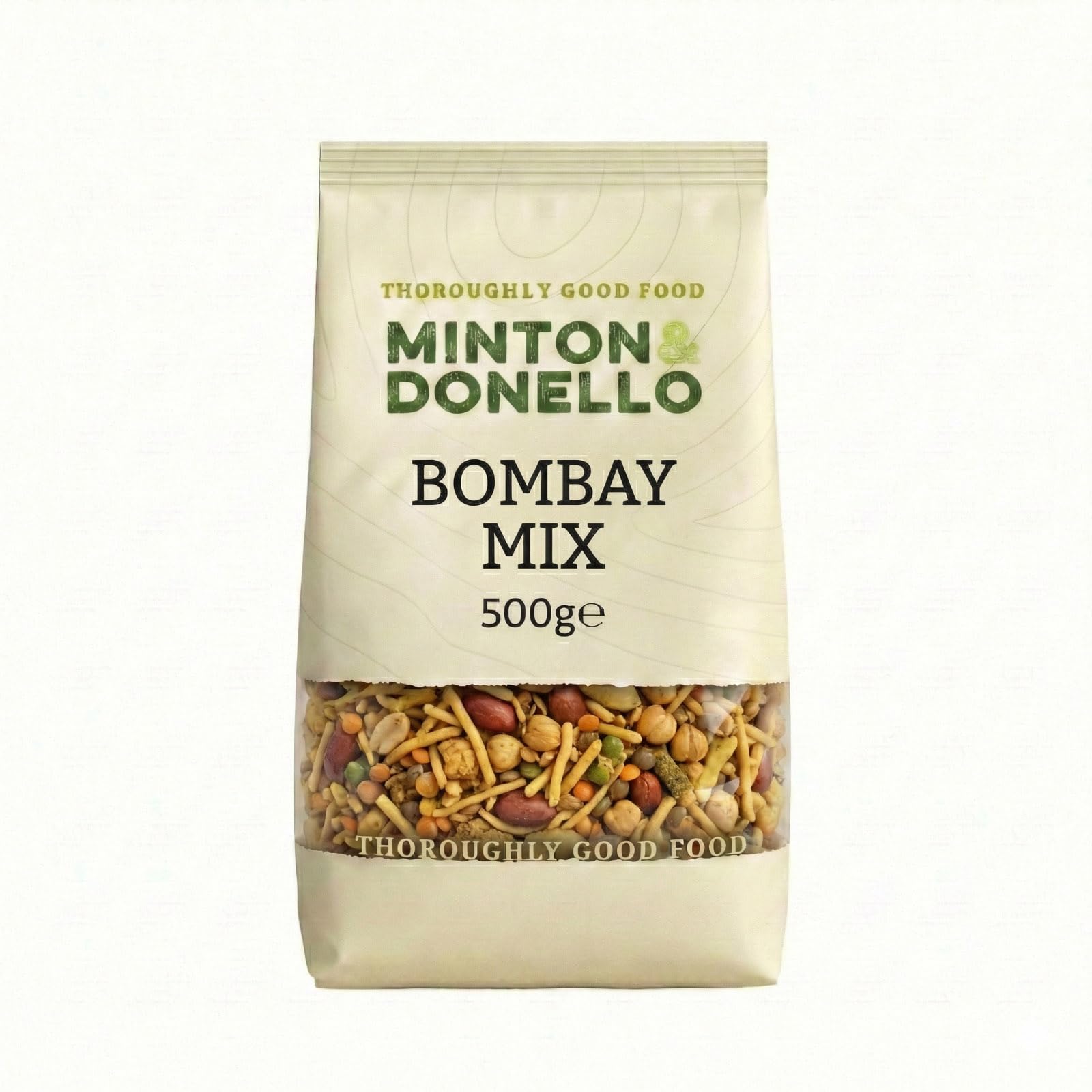 Minton & Donello Bombay Mix - Authentic Indian Savoury Snack | 500g 1