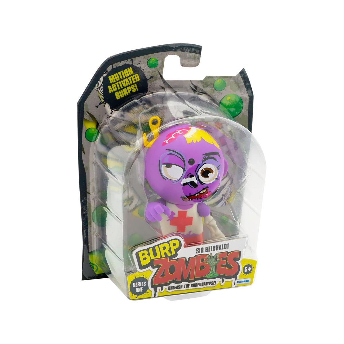 Burp Zombies Series 1 Collectible Figures - Motion Activated Burp Sounds | 8 Characters | Ages 5+