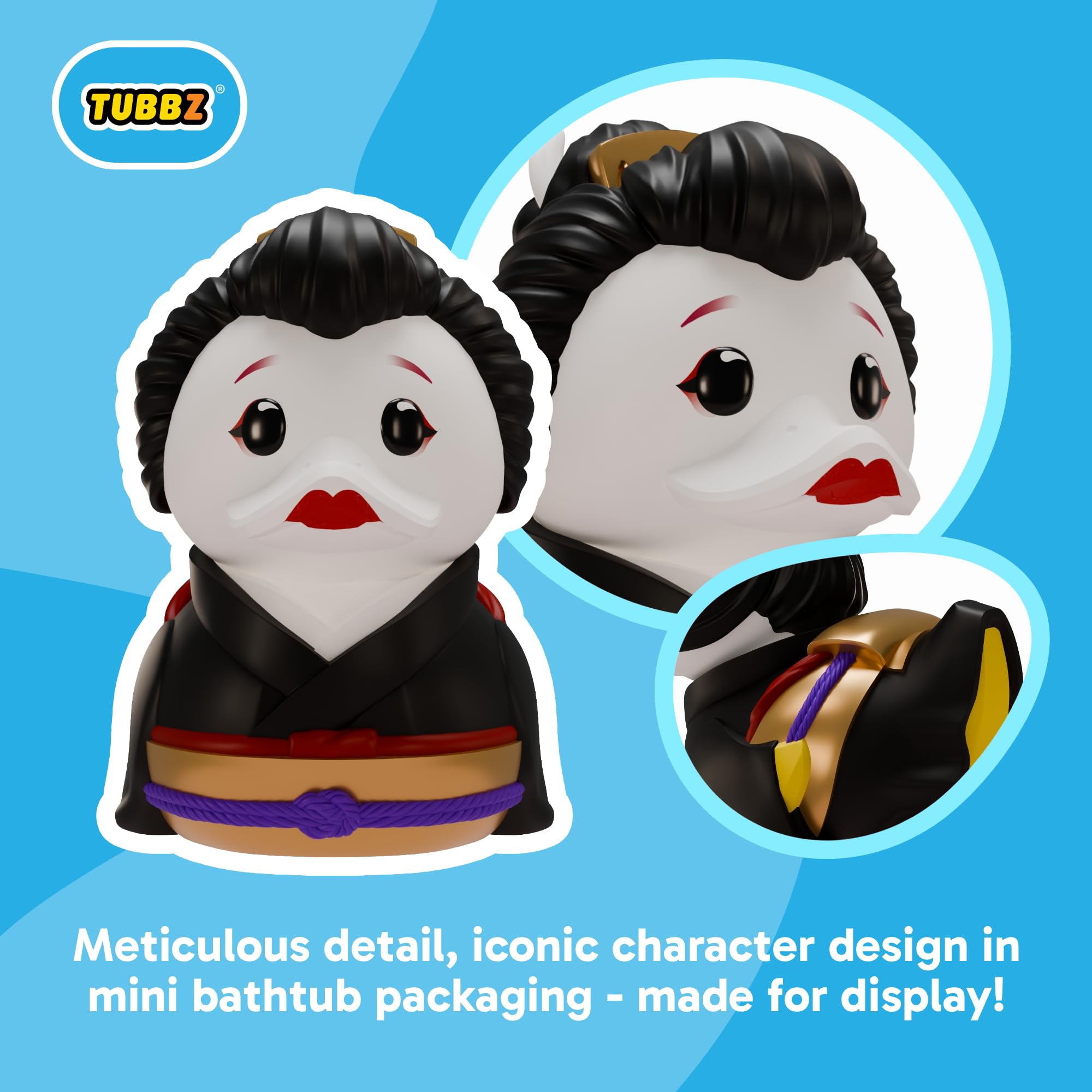 TUBBZ Mini Collectible Figure - Travel Japan Cosplaying Rubber Duck | 5 cm Vinyl Statue 2