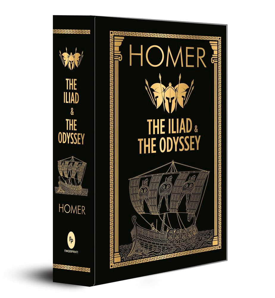 Homer - The Iliad & The Odyssey [Deluxe Hardbound Edition] 1