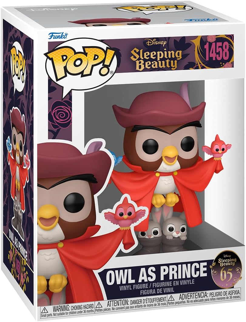 Funko POP! Disney: Sleeping Beauty 65th Anniversary - Owl As Prince - Collectabl