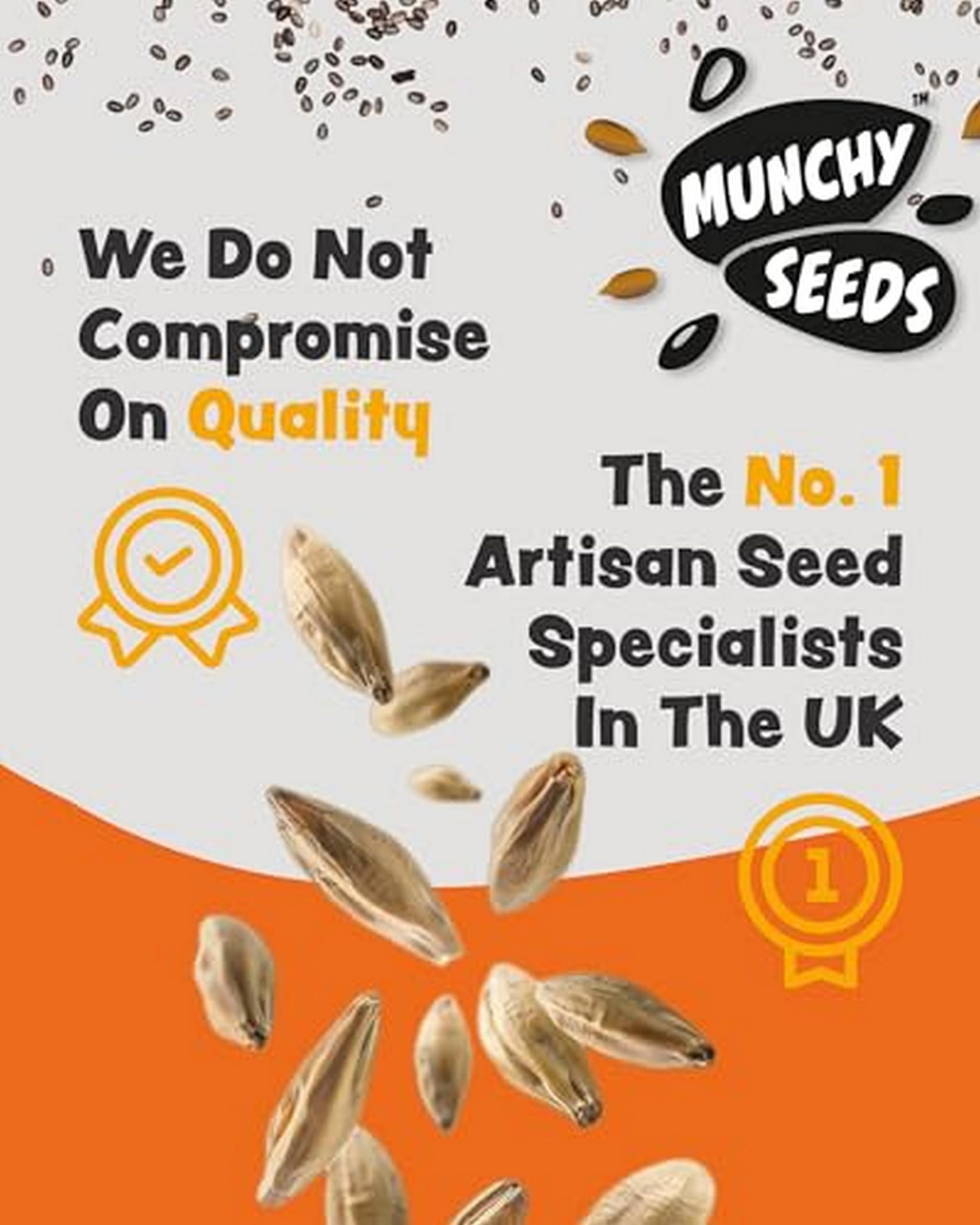 Munchy Seeds Raw Chia Seeds - 1kg Bag | High Protein | Gluten Free | Vegan 7