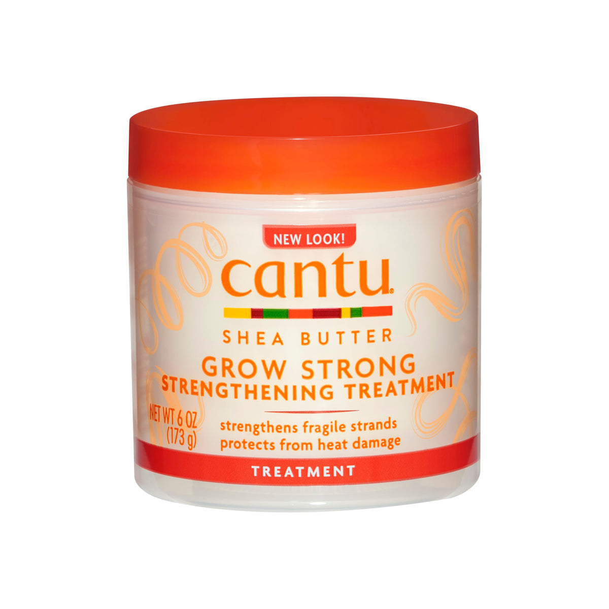 CANTU Shea Butter Grow Strong Strengthening Treatment - Stops Breakage, Conditions Dry Hair | 173g