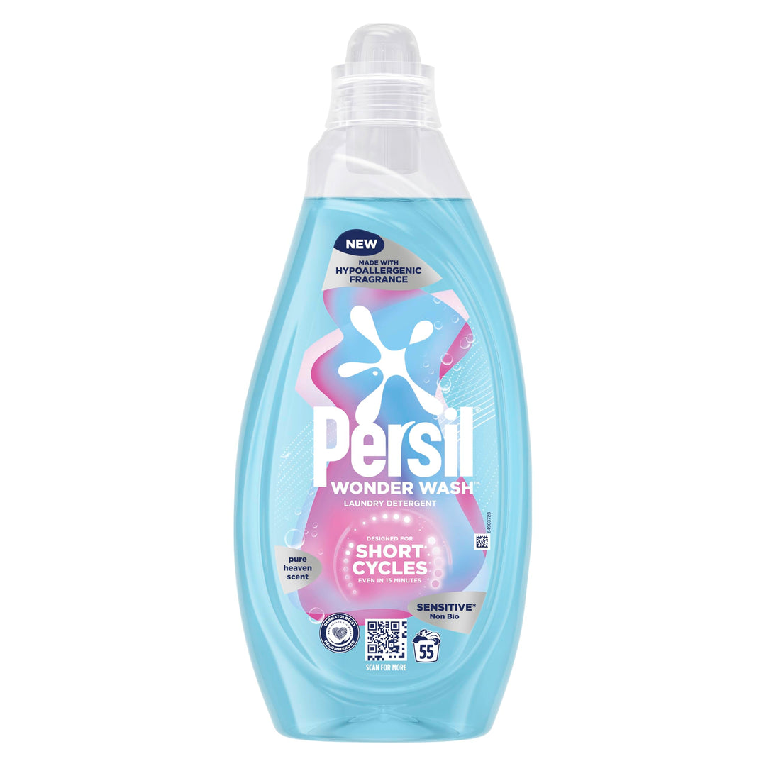 Persil Wonder Wash Sensitive* Non Bio Liquid Detergent 1.54kg