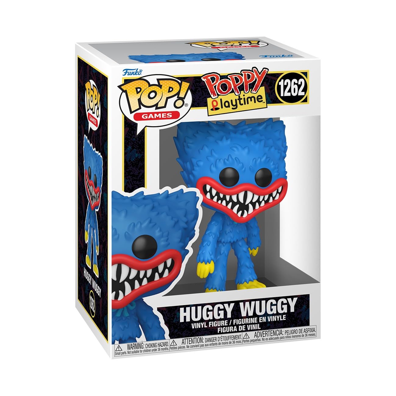 Funko POP! Games: Huggy Wuggy from Poppy Playtime Collectible Vinyl Figure | 3.75 in 1