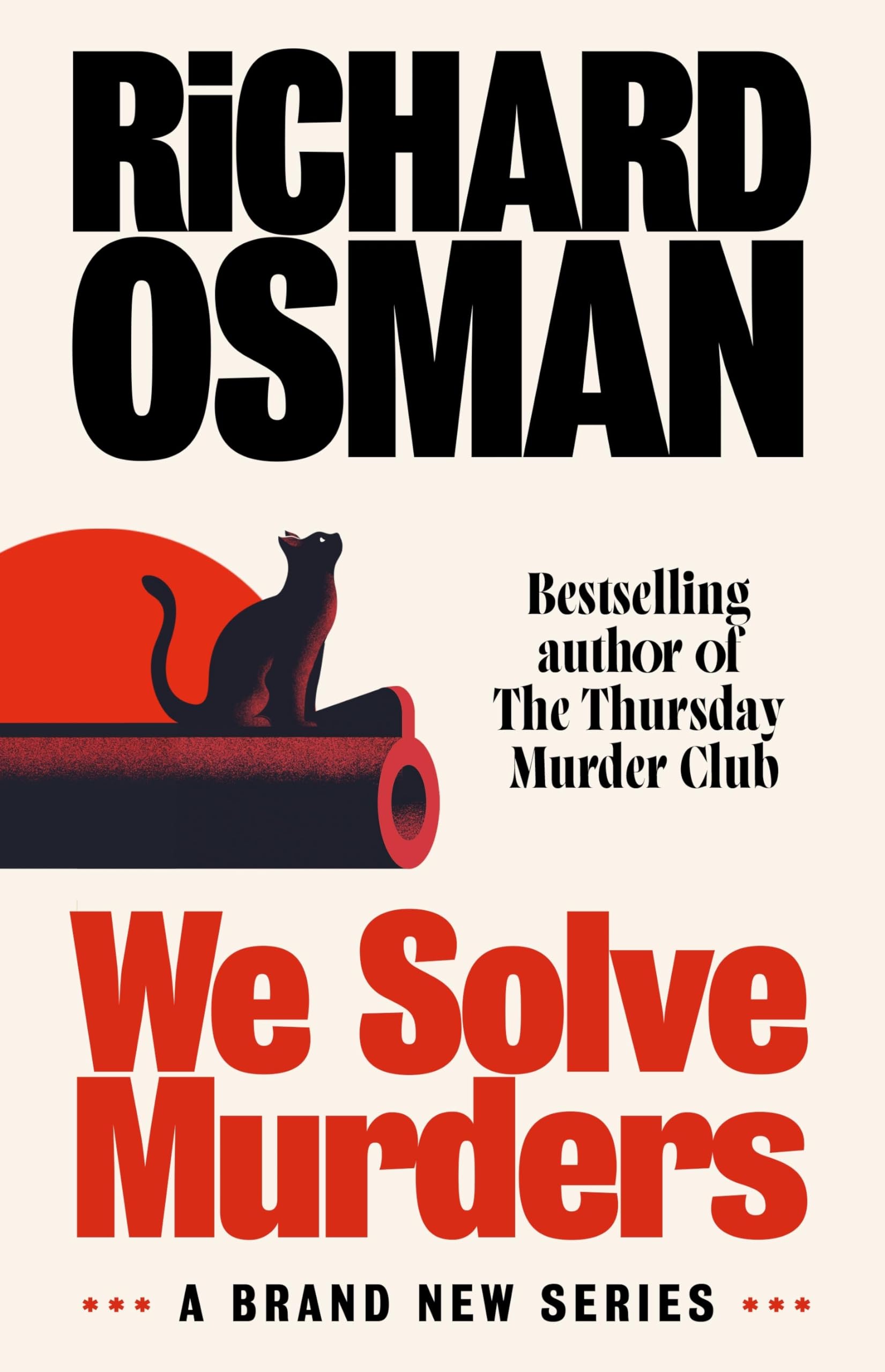 Osman, Richard - We Solve Murders | Hardcover Crime & Mystery Novel