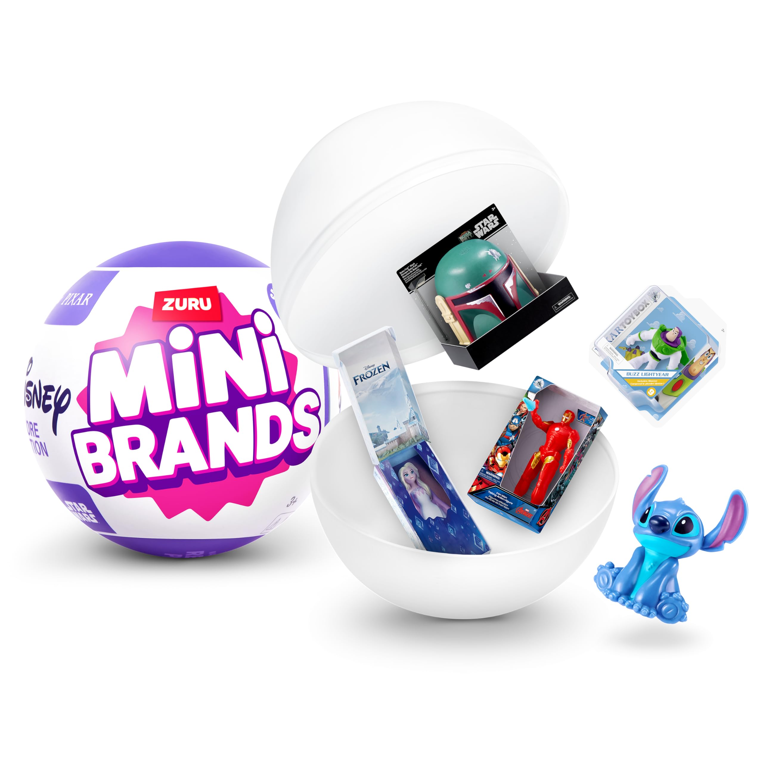 Mini Brands Disney Minis Series 3 - 1 Capsule Collectible Toy for Kids & Collectors 8