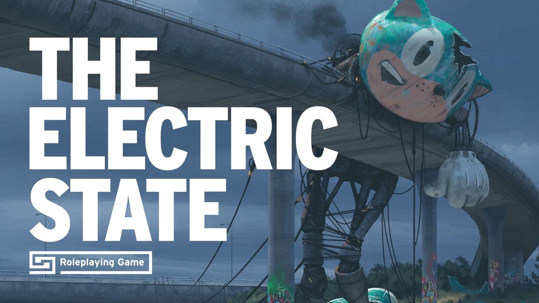 Free League The Electric State Gamemaster Screen RPG