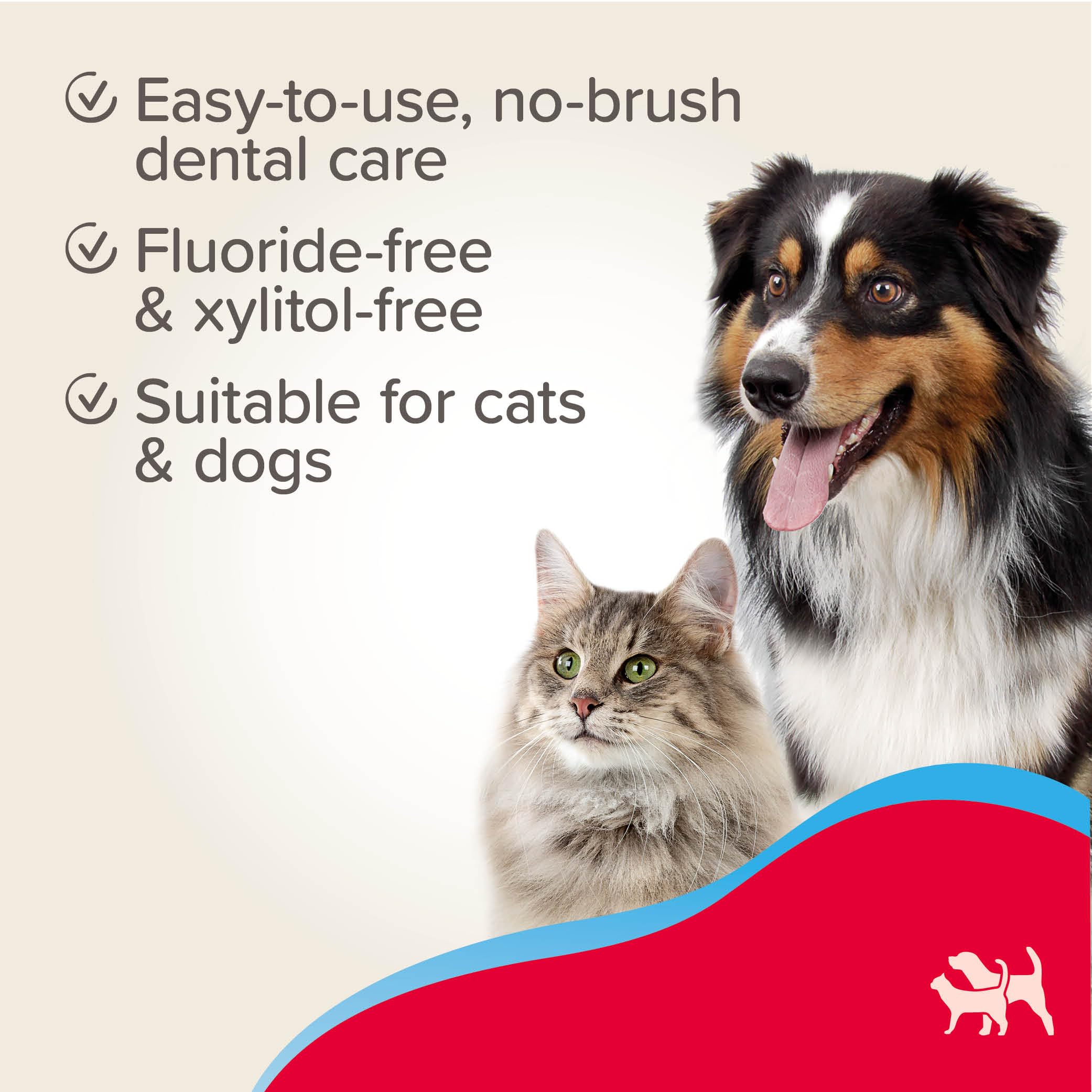 Beaphar No-Brush Toothgel with Enzymes - Dental Care for Cats & Dogs | Liver Flavor | 100g 3