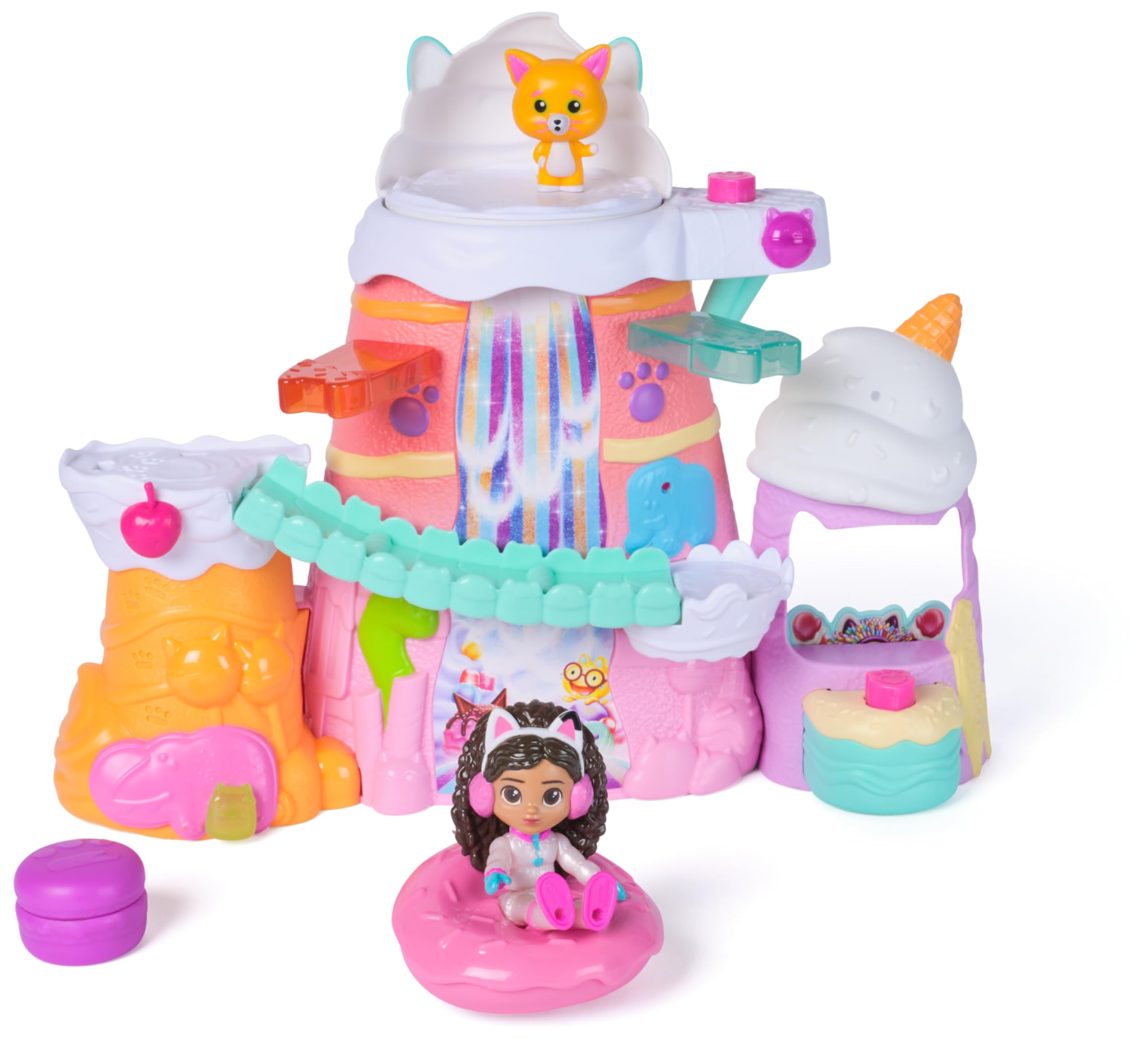 Gabby's Dollhouse Sweet Treat Mountain Playset - 12-Piece Interactive Toy with Figures & Accessories 1
