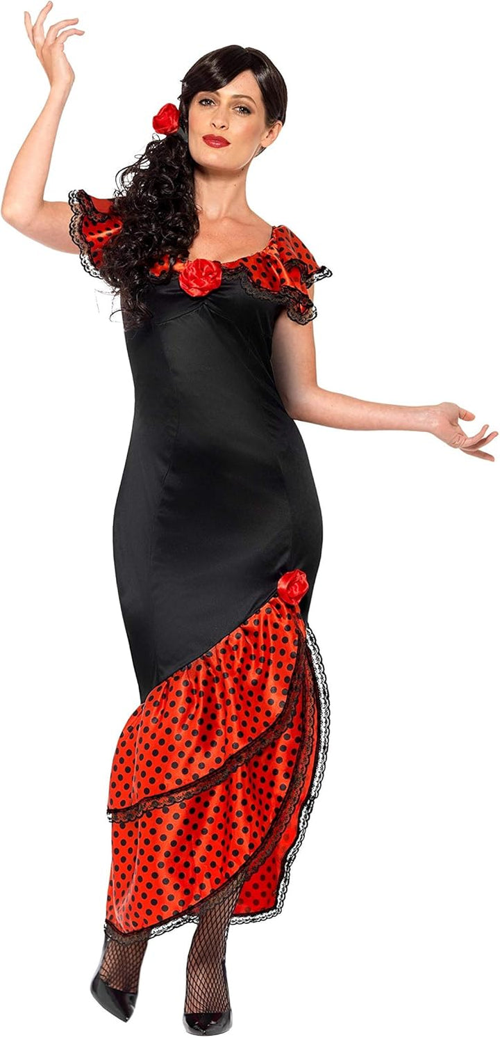 Smiffys Flamenco Senorita Costume - Size 12-14 (UK) (45514S)