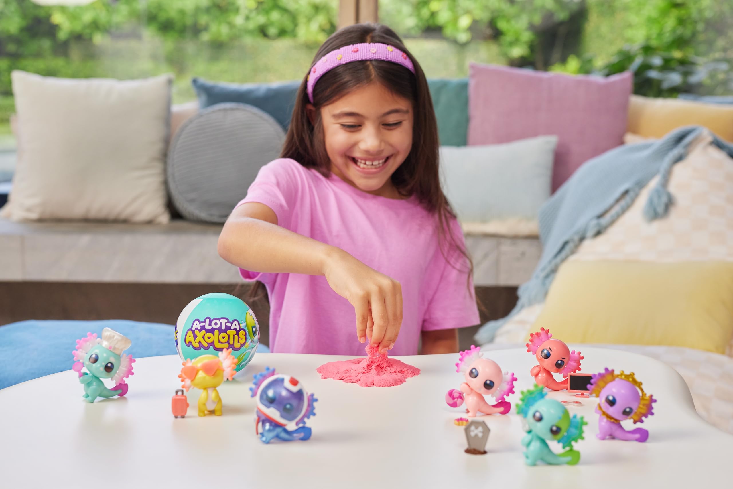 5 Surprise A-LOT-A AXOLOTLS by ZURU - Unbox 2 Capsules | Series 1 Miniature Figure 5