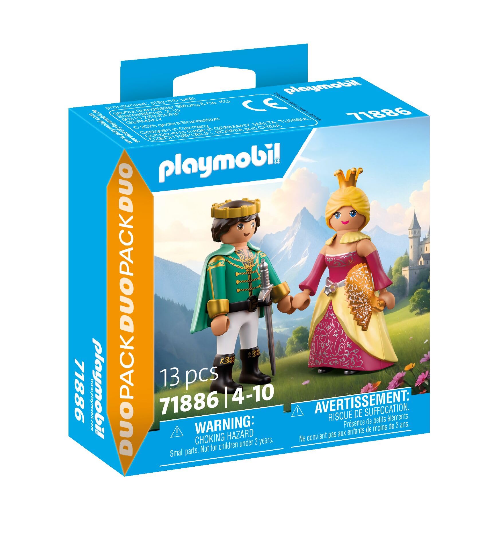 Playmobil Prince and Princess Playset - Royal Figures with Accessories, Ages 4+ 4