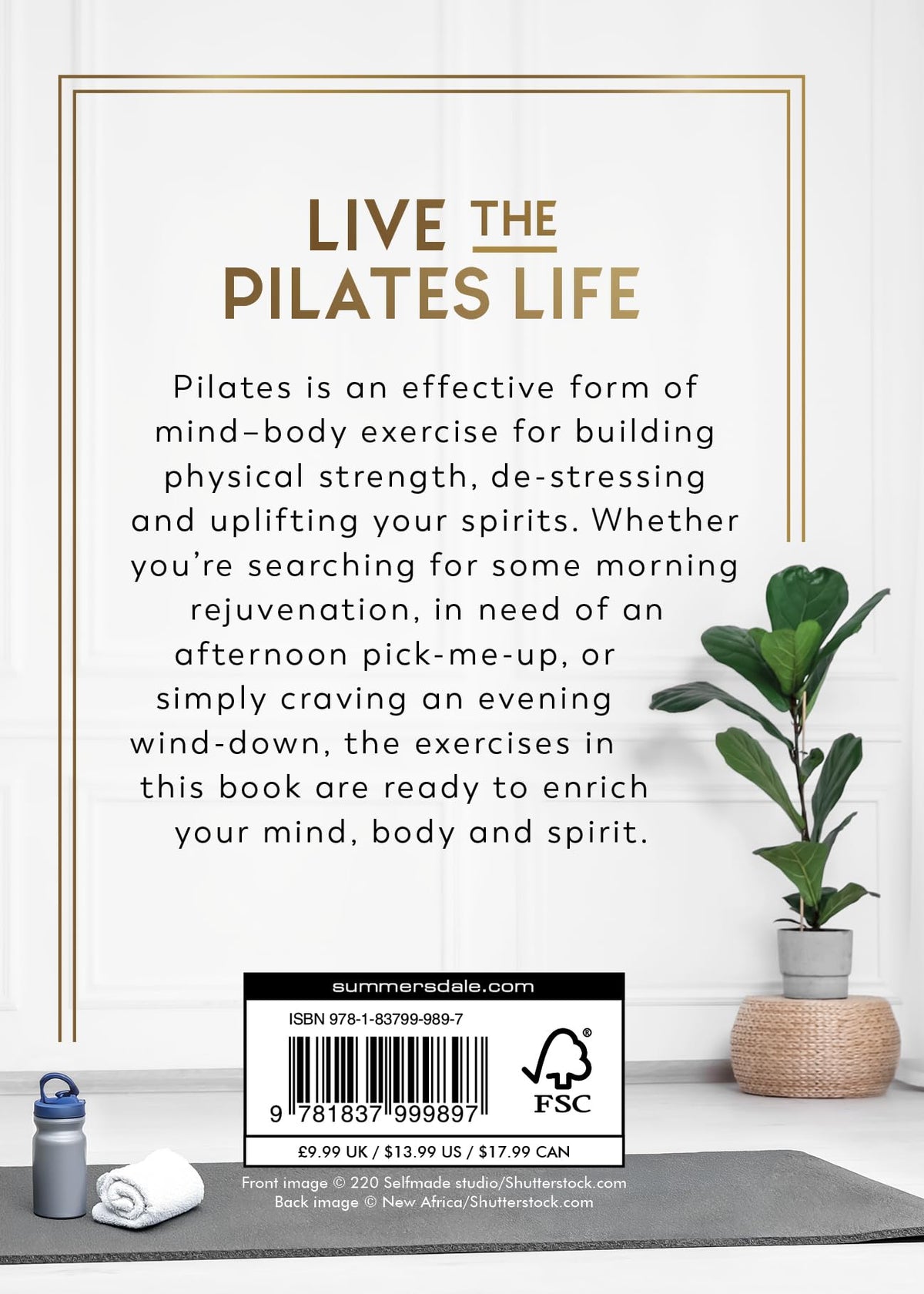 VIE The Little Book for Pilates Lovers: Tips and Tricks to Uplift Your Mind, Body and Spirit - Hardcover, 144 Pages