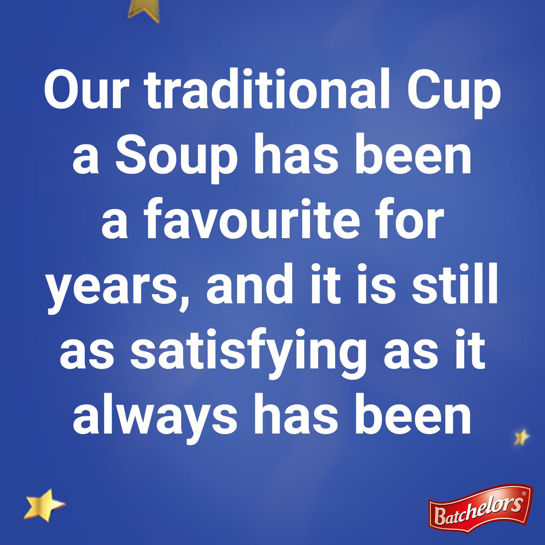 Batchelors Cream of Vegetable with Croutons Instant Soup Sachets, 4 x 30.5g (122g Pack)