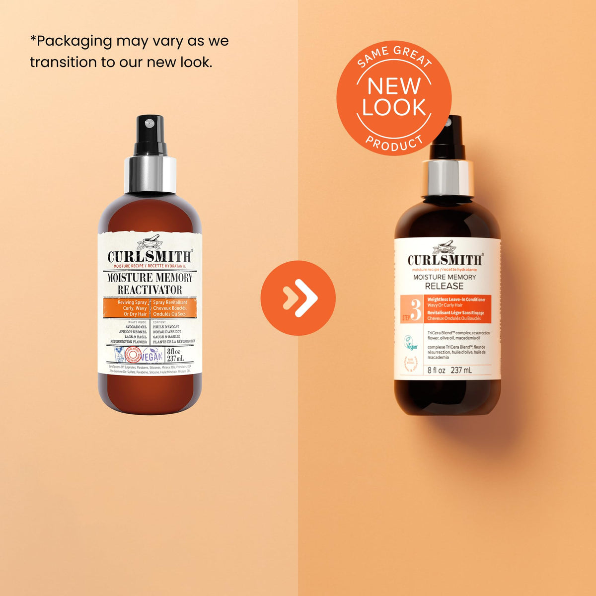 CURLSMITH Moisture Memory Reactivator - Vegan Refresher Leave-In Conditioner | 290.1g 5
