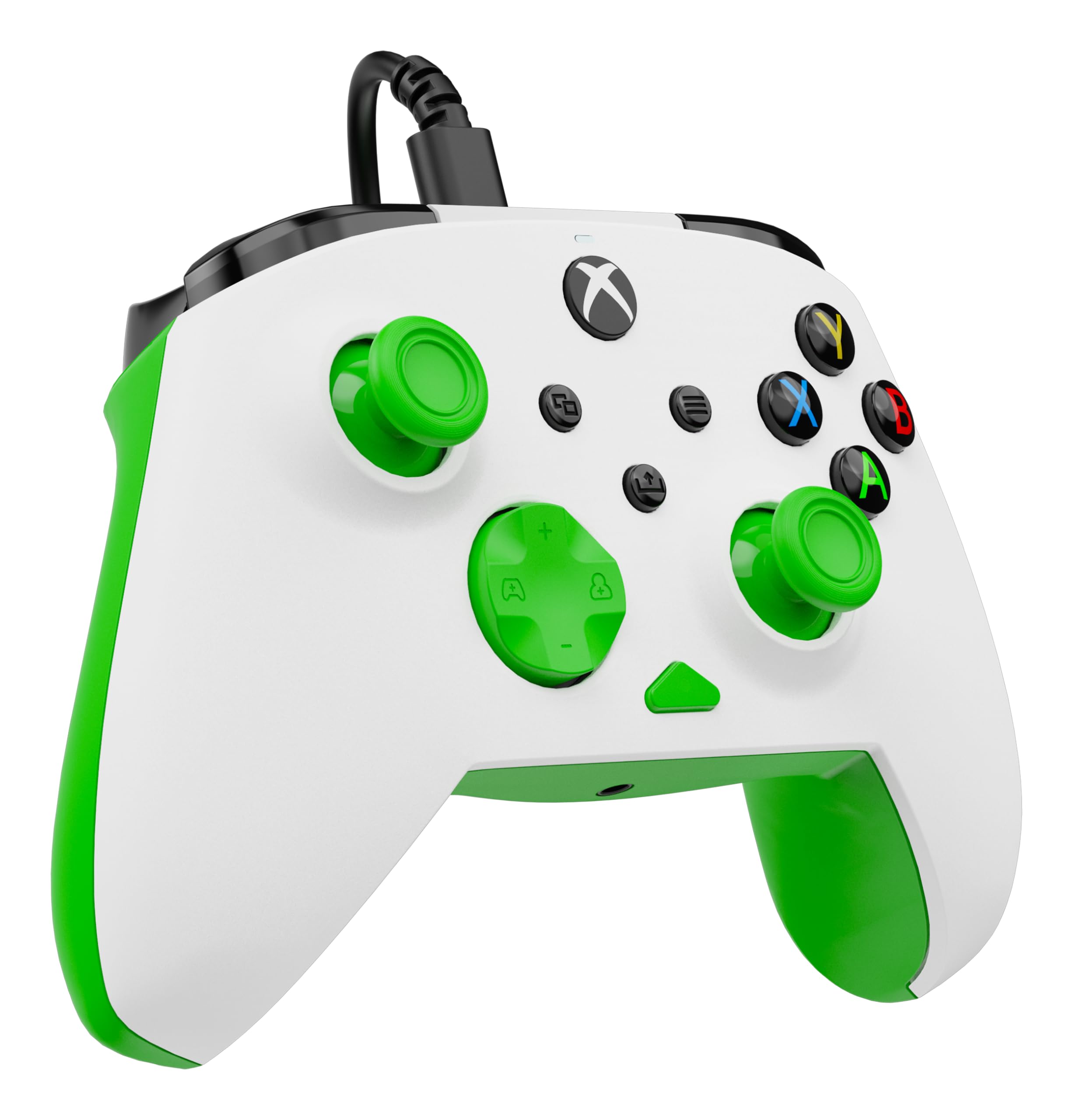 Turtle Beach Rematch Core White and Green Wired Gaming Controller with Audio Controls, Rumble Motors and Impulse Triggers – Licensed for Xbox Series X or S, Xbox One and Windows PCs 8