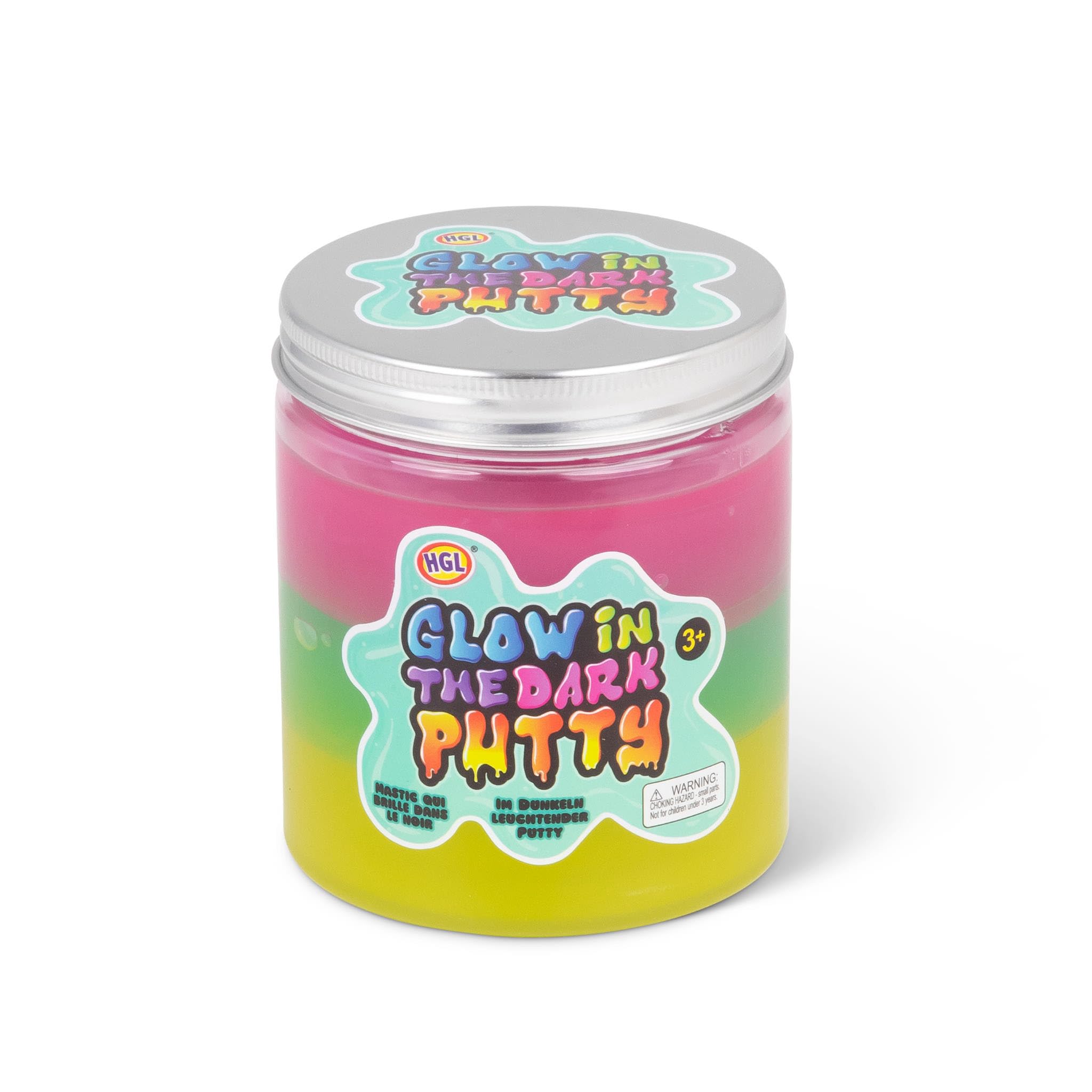 HGL Glow in the Dark Putty - Rainbow Colour Changing Sensory Toy for Kids 1