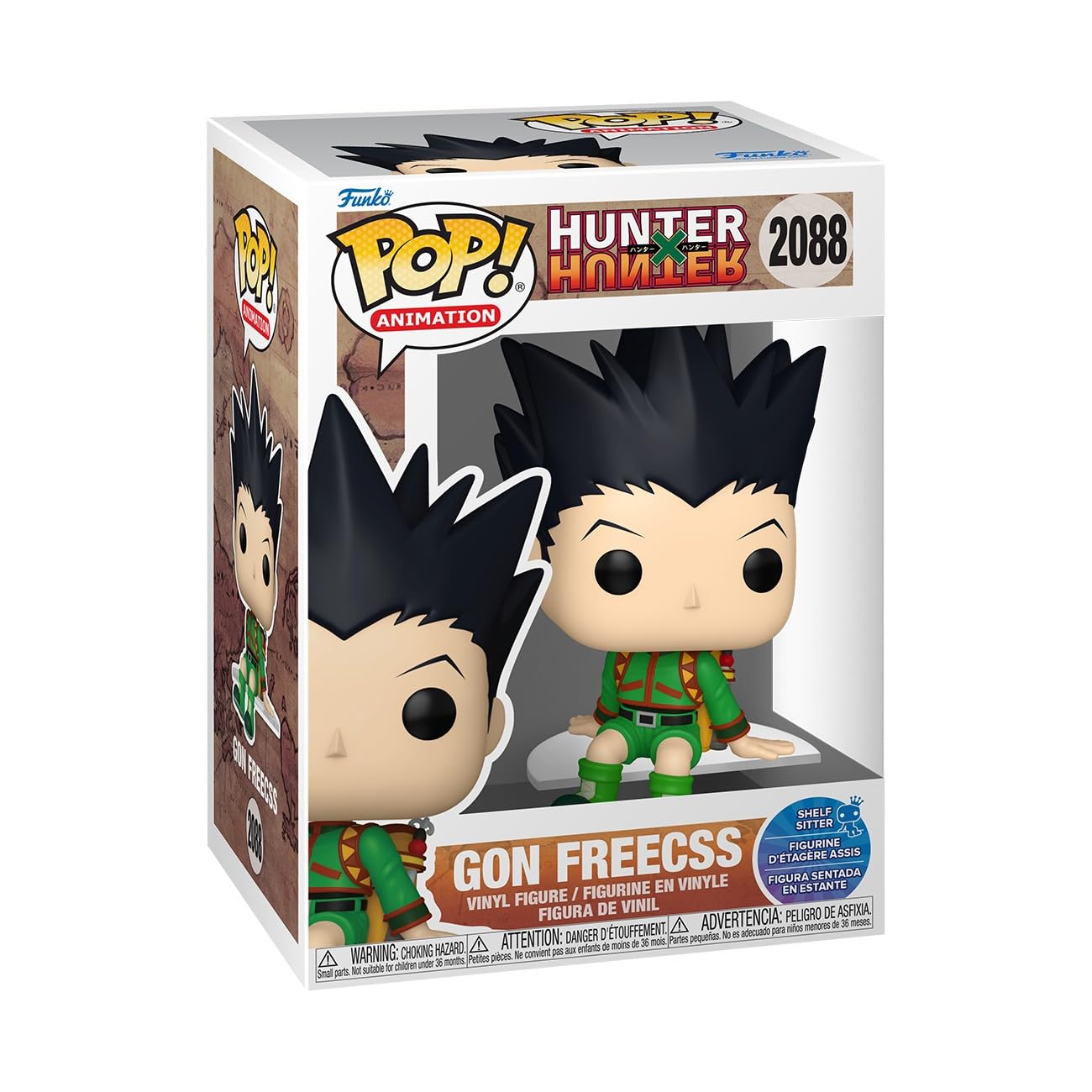 Funko Pop! Gon Freecss - Hunter X Hunter Chibi Vinyl Figure | Approx 3.75 in | Model 86533