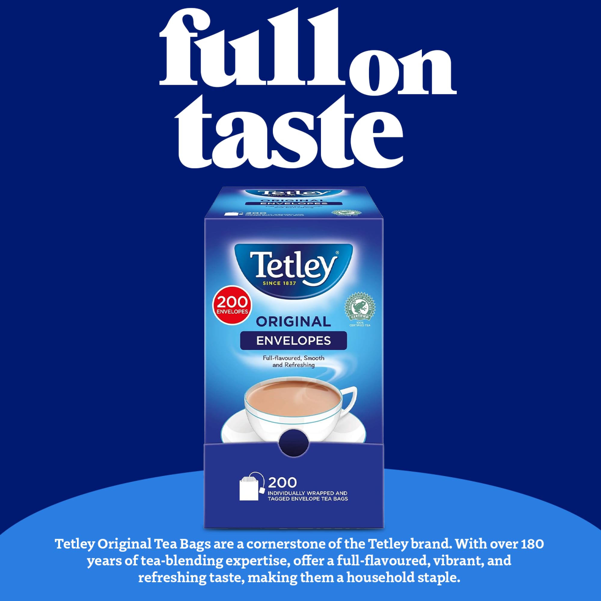 Tetley Original Tea Envelopes (Pack of 200) 5