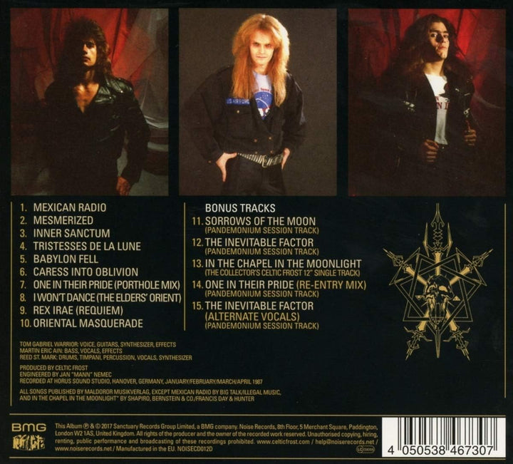 Celtic Frost - Into the Pandemonium [Audio CD]