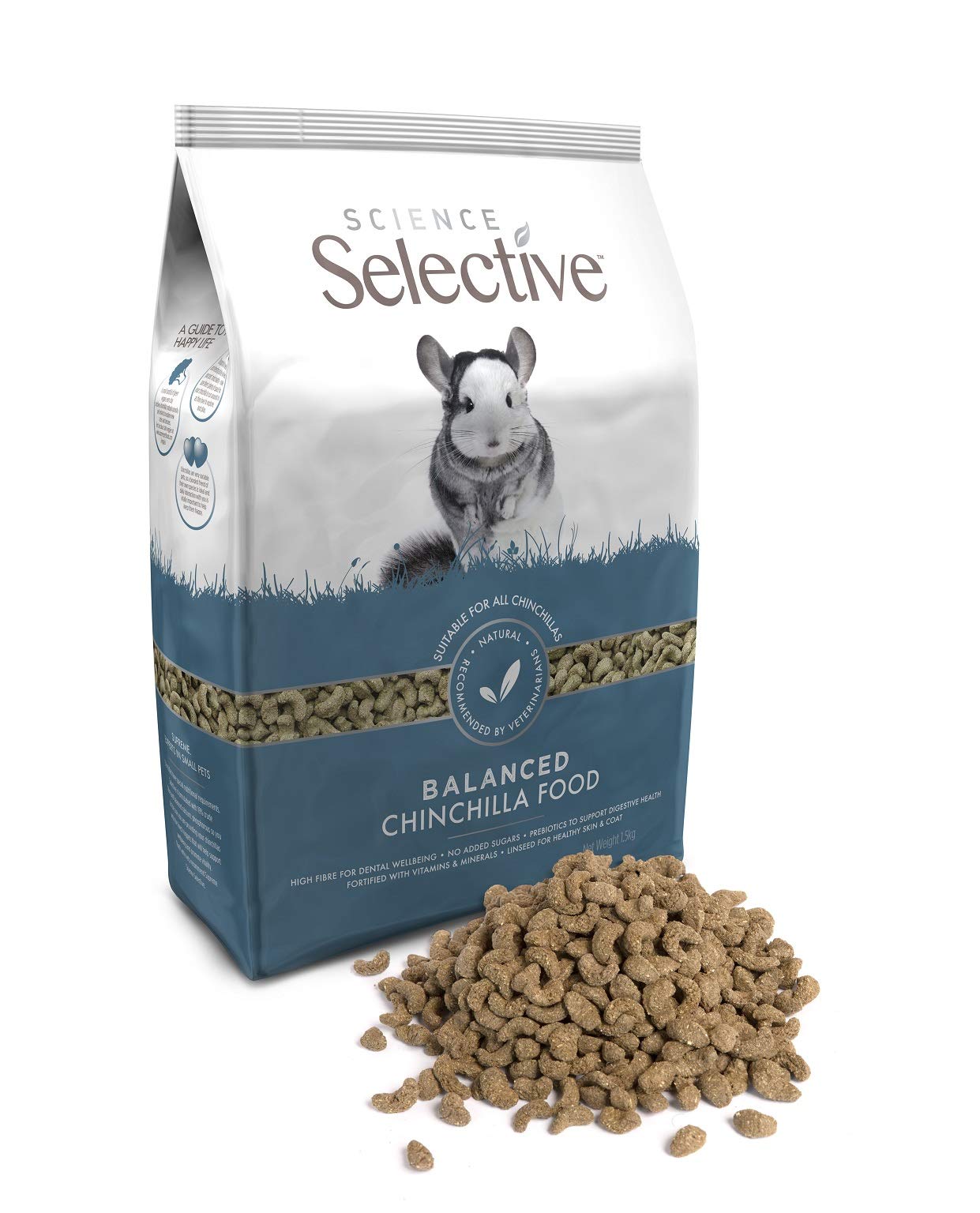 Supreme Science Selective Chinchilla Food 1.5kg 1