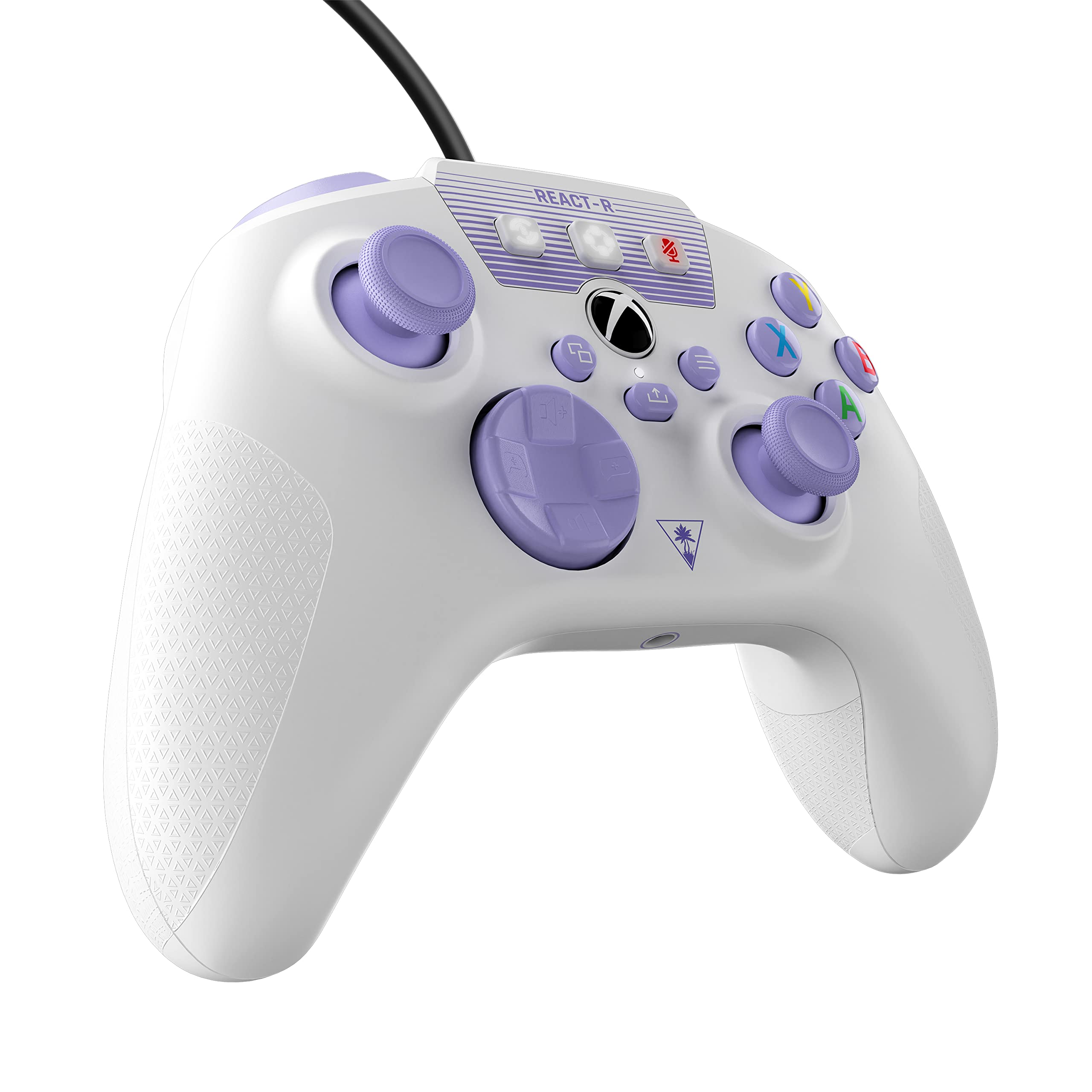 Turtle Beach REACT-R Controller White/Purple – Xbox Series X|S, Xbox One, PC 4