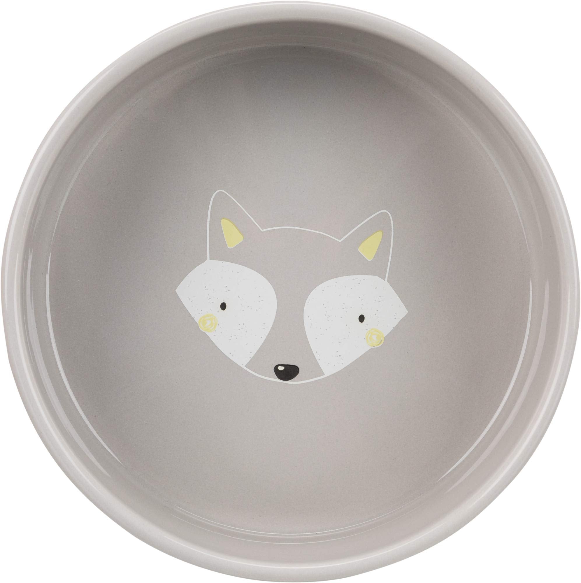 TRIXIE Junior Ceramic Bowl - 0.3L Capacity | 12 cm Diameter | Non-Slip Base 4