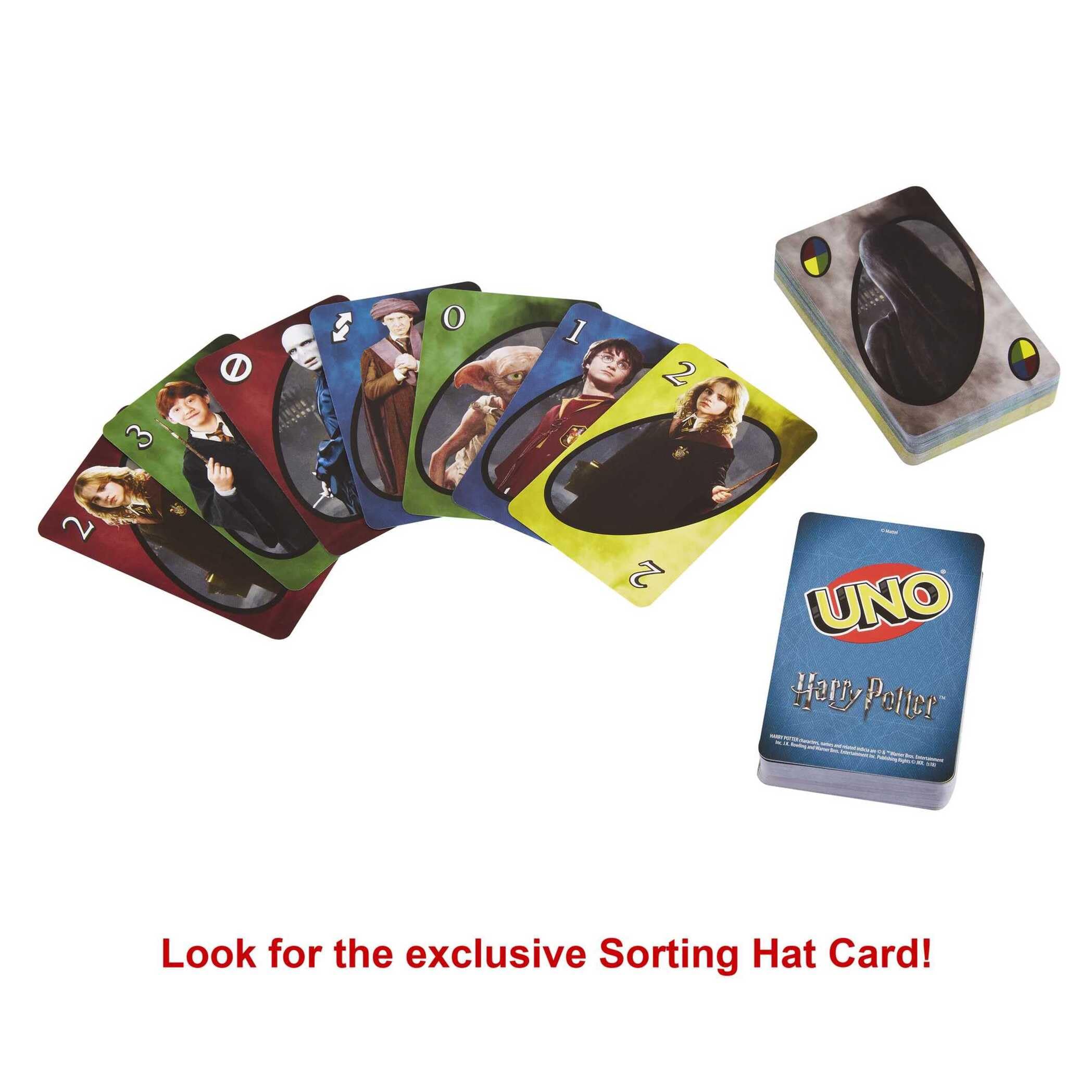 UNO Harry Potter Card Game - Collectible Deck for 2-10 Players, Ages 7+ 6