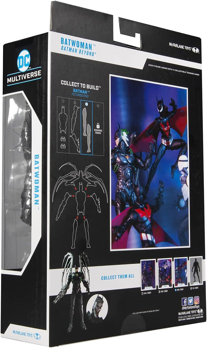 McFarlane TM15622 DC Build-A 7-Inch Batman Beyond Batwoman Collectible Action Figure