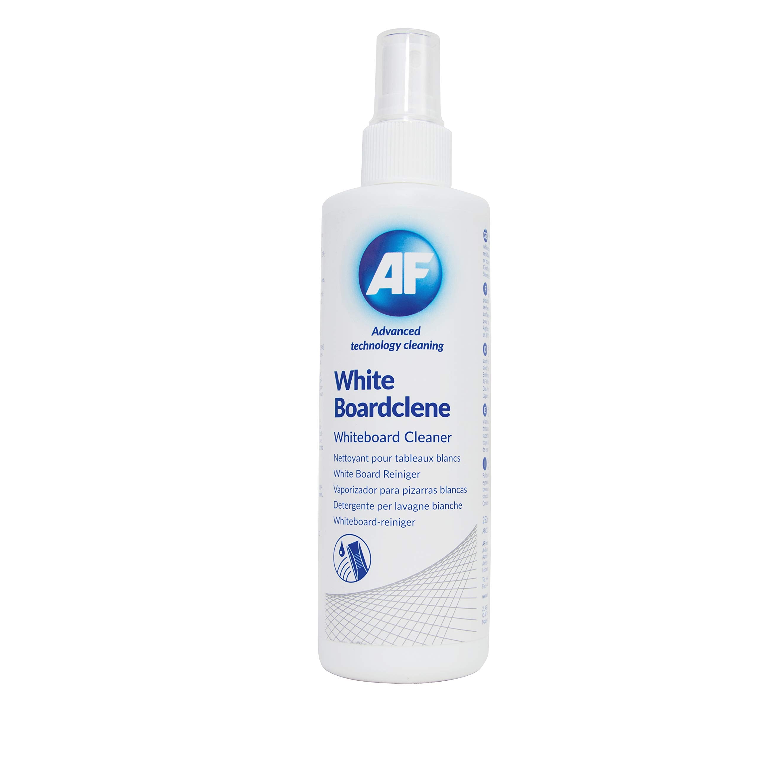 AF White Boardclene - Removes Dry Ink & Grease from Whiteboards | 250ml Pump Spray