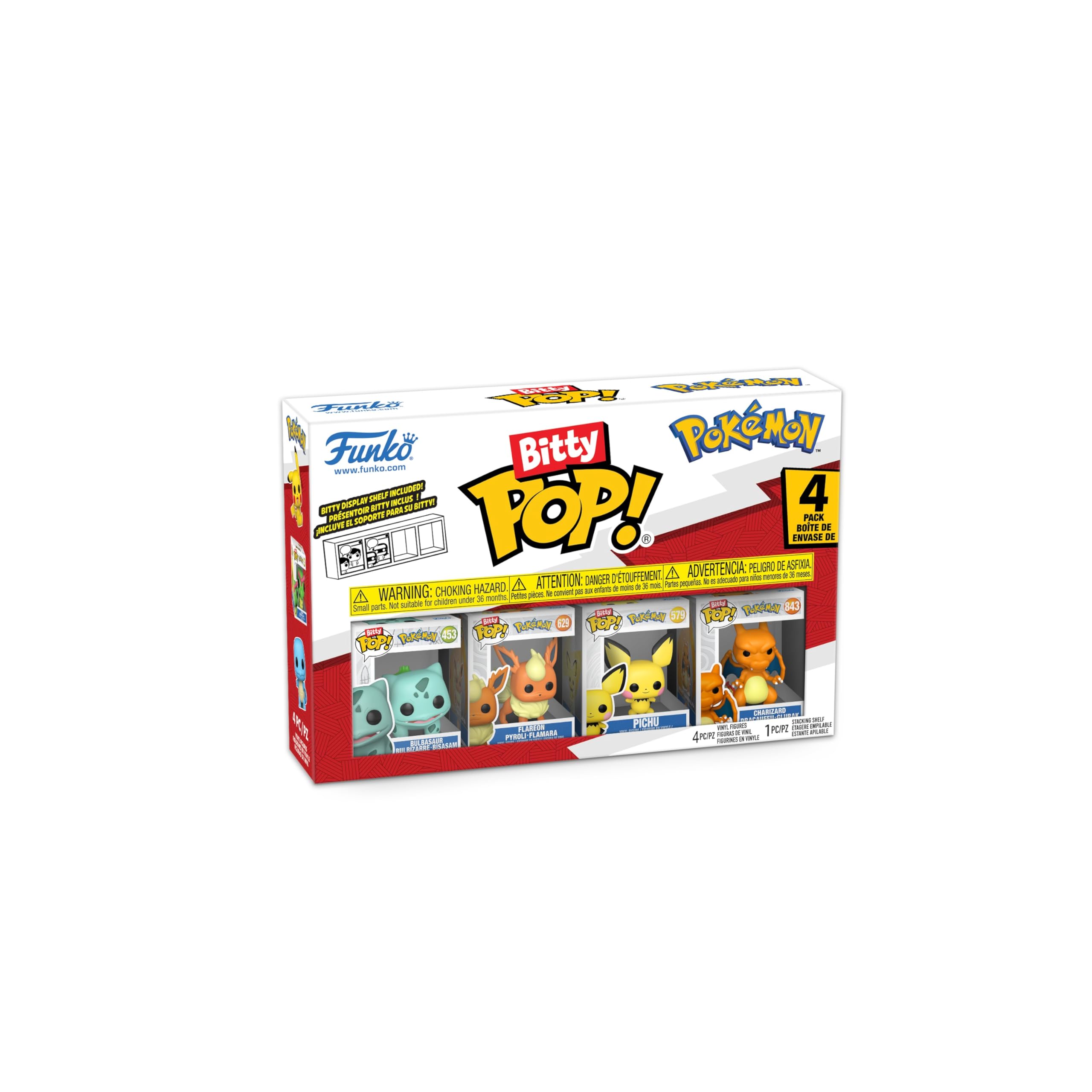 Funko Bitty Pop! Pokémon - Bulbasaur 4PK with Mystery Mini Figure 1